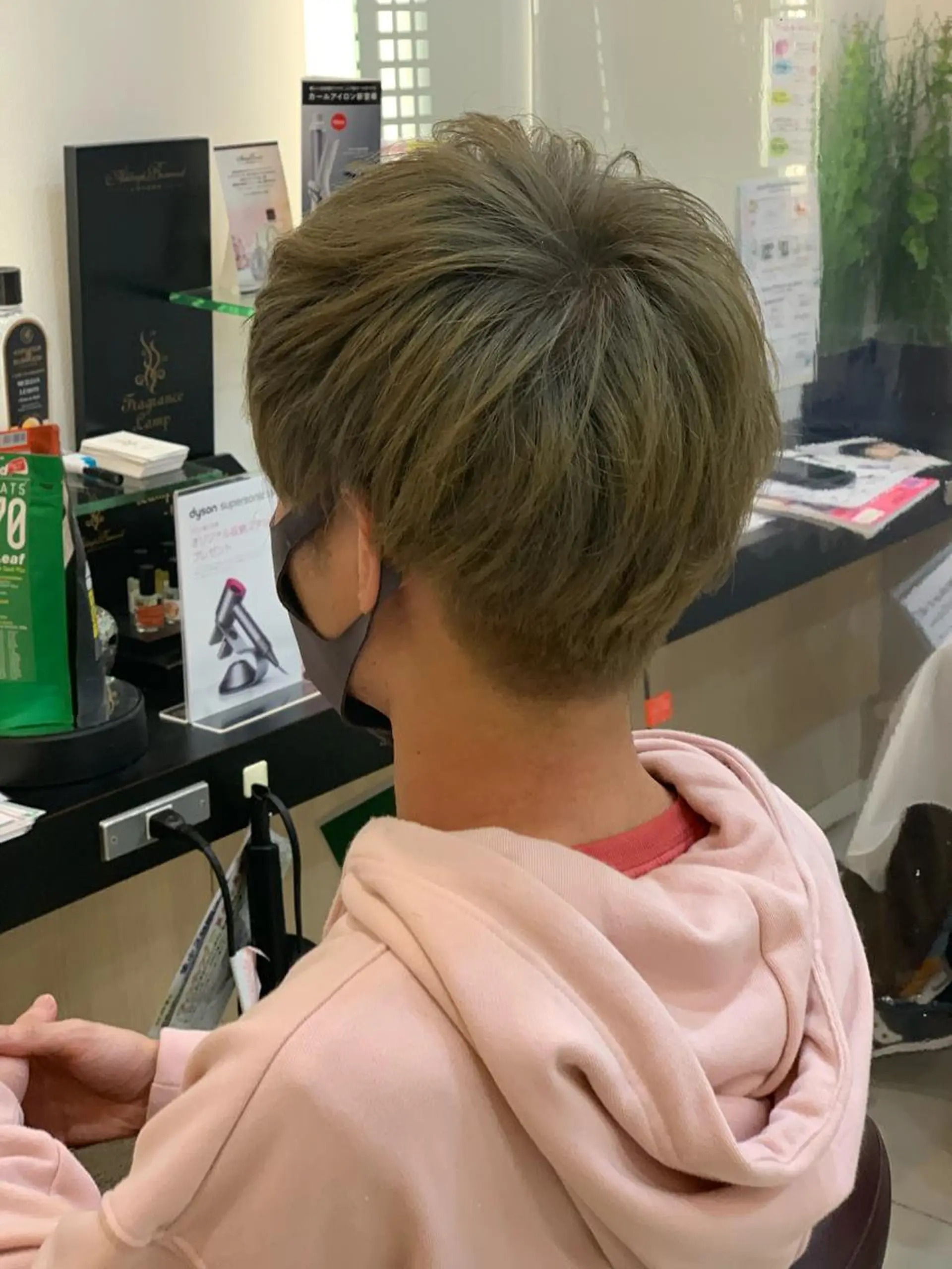 ショート カラー メンズ ダブルカラー ヘアカラー トータルビューティー K:R鶴川のヘアスタイル