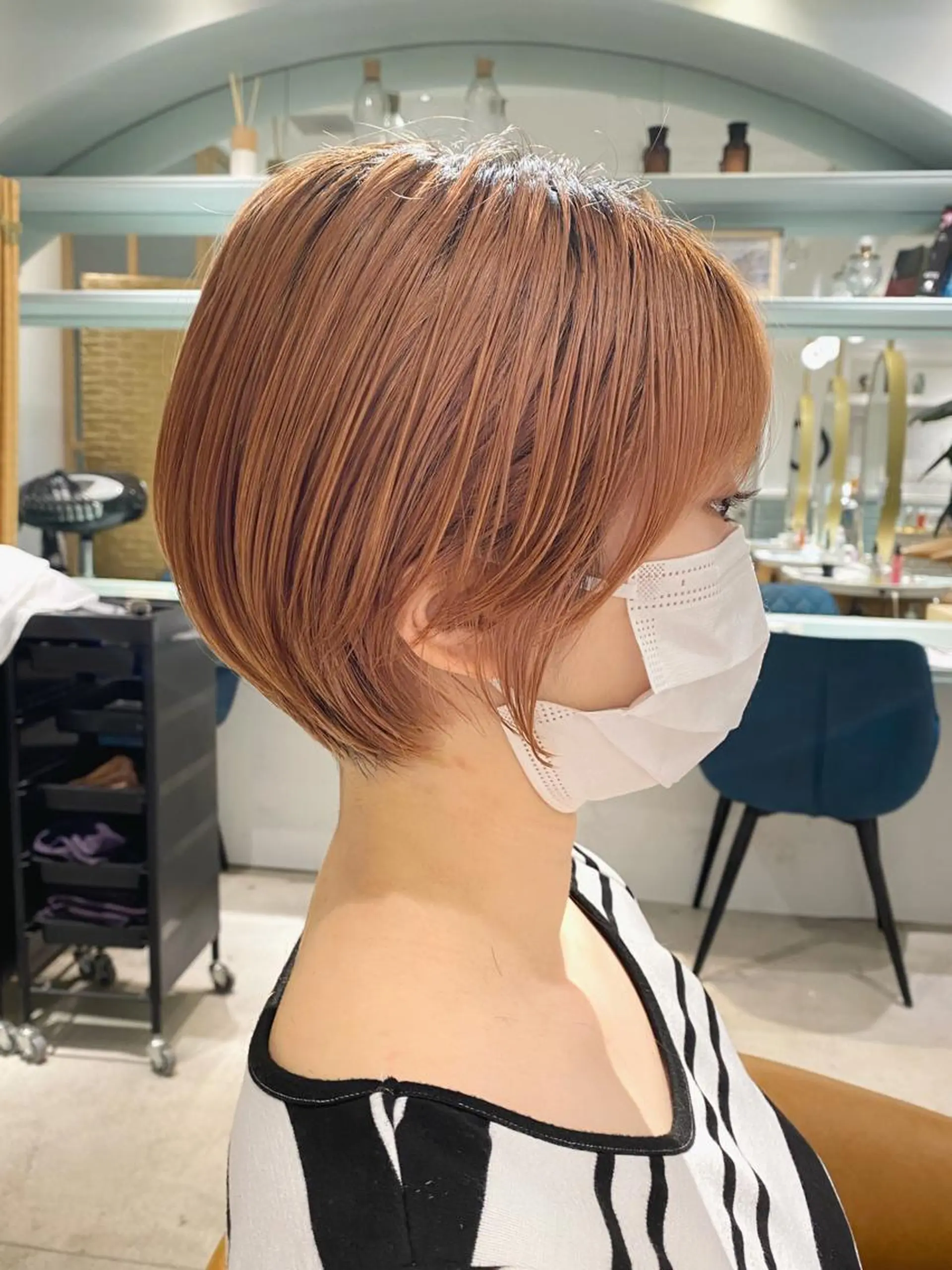 ショート 髪質改善レイヤー/ ボブたんの翔太のヘアスタイル