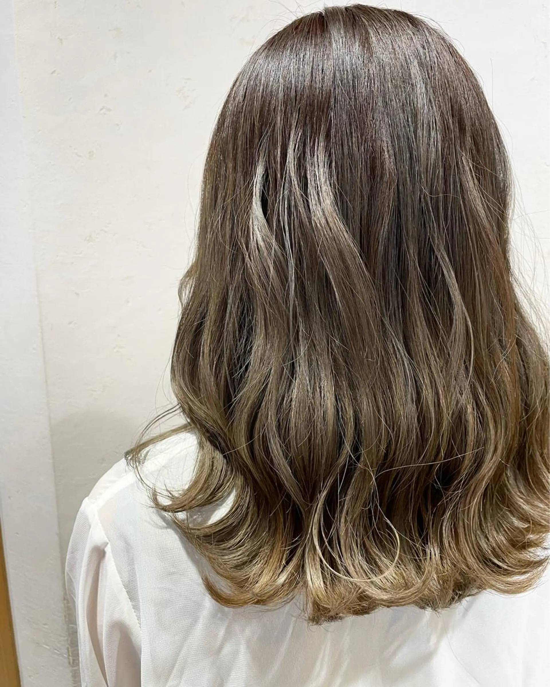 セミロング カラー アディクシーカラー グレージュ カット ヘアカラー トリートメント カウンセリング重視 🌿‬Tsuyukiのヘアスタイル