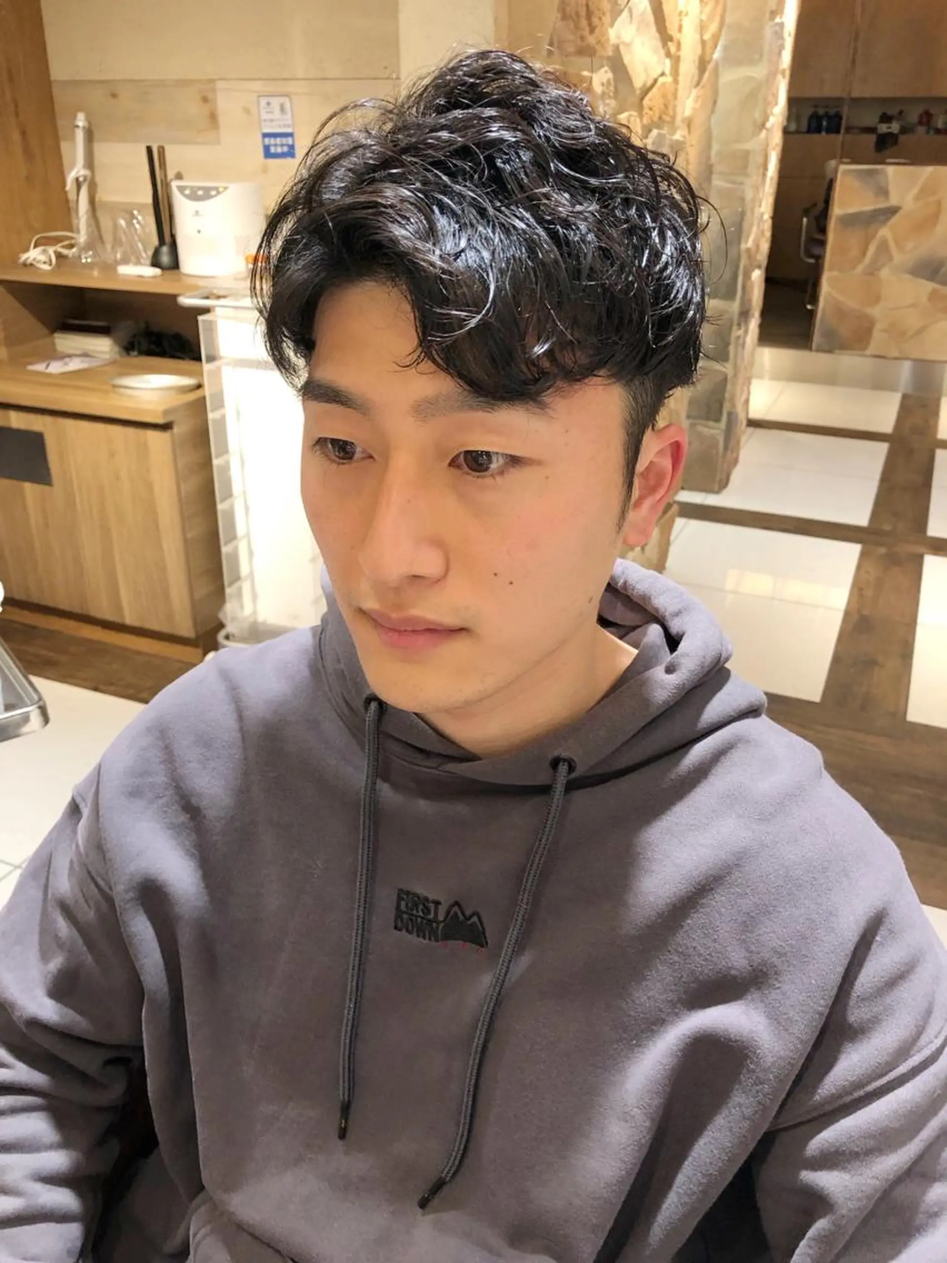 ショート パーマ ニュアンスパーマ 【ディレクター 🧸🤍田澤　唯那】のヘアスタイル