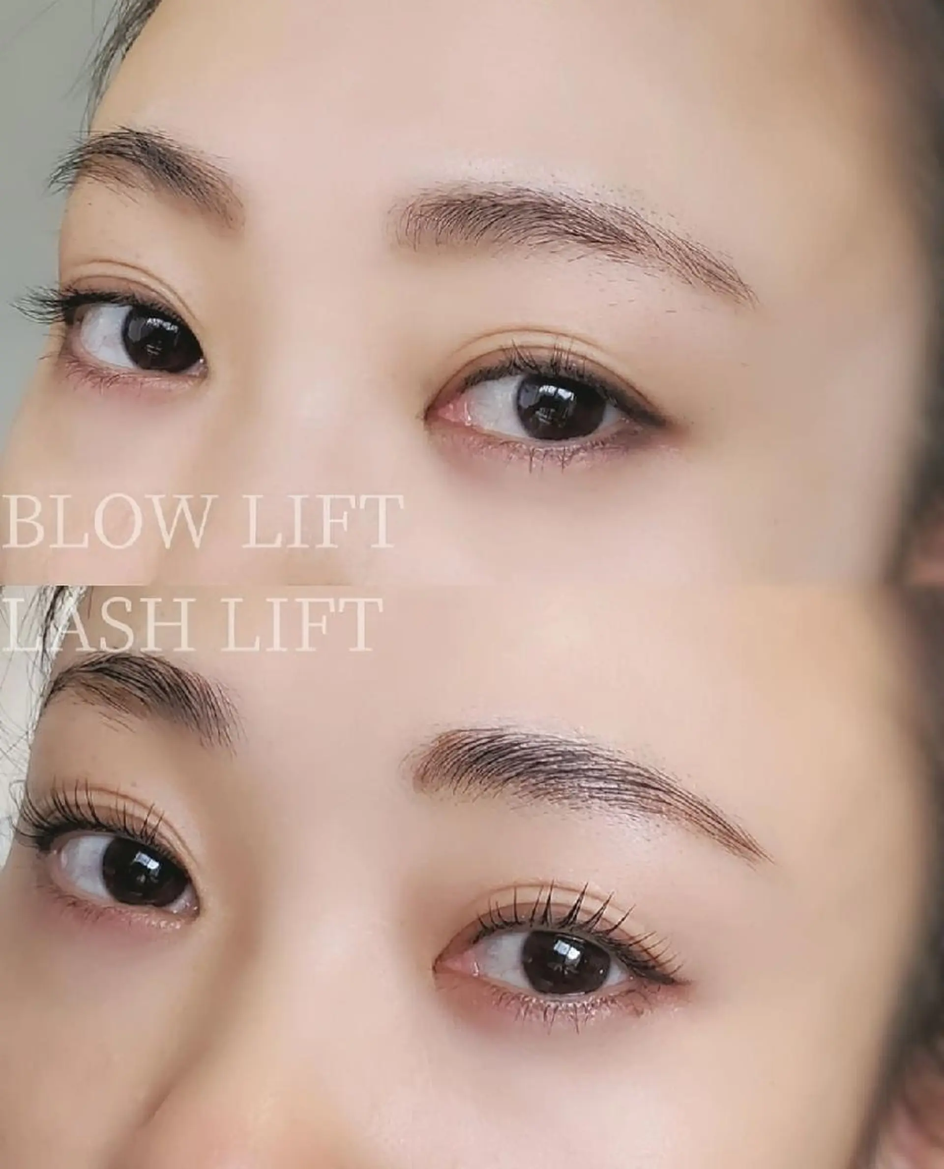 マツエク・マツパ パリジェンヌラッシュリフト LATTE eyelashのマツエク・マツパデザイン