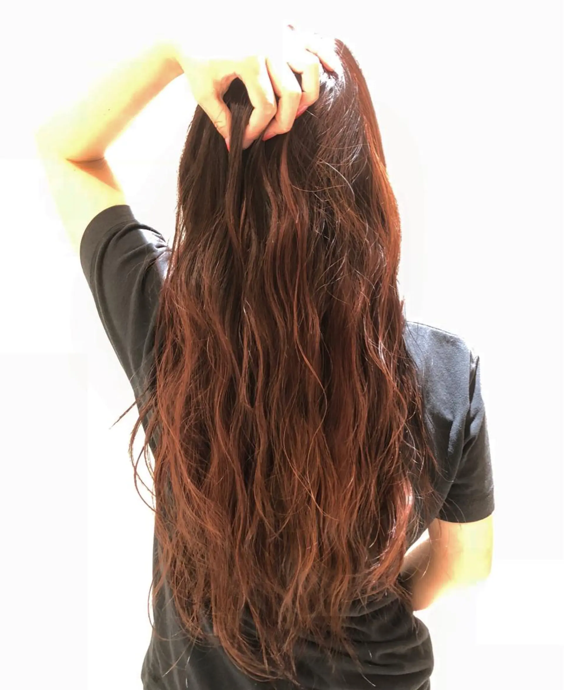 ロング カラー アッシュ ハイライトカラー ハイライト アンドウ ユウ/ レイヤーカット/韓国のヘアスタイル