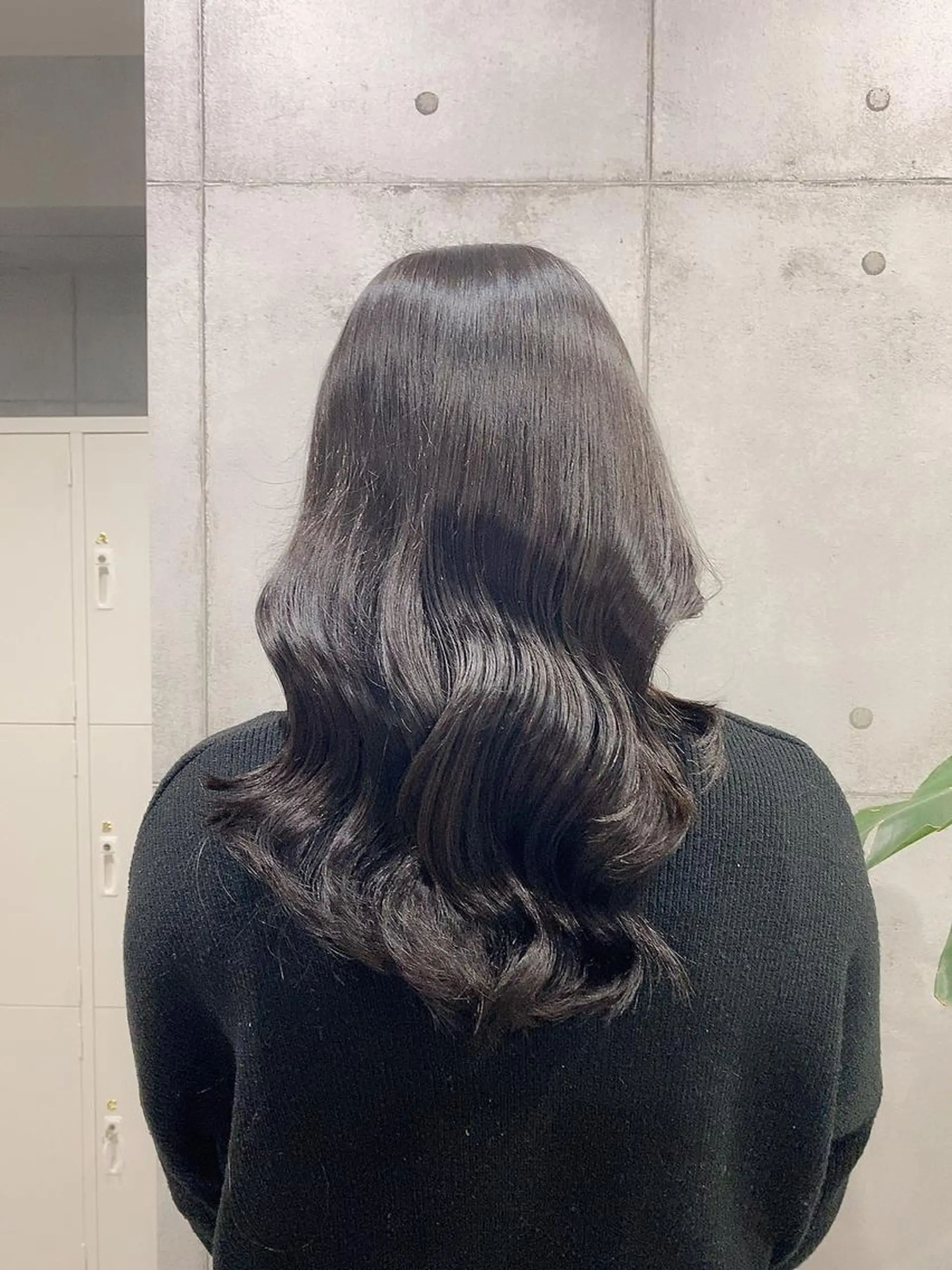 ロング カラー ヘアカラー トリートメント ヘッドスパ ヘアセット newi赤羽 HINATAのヘアスタイル