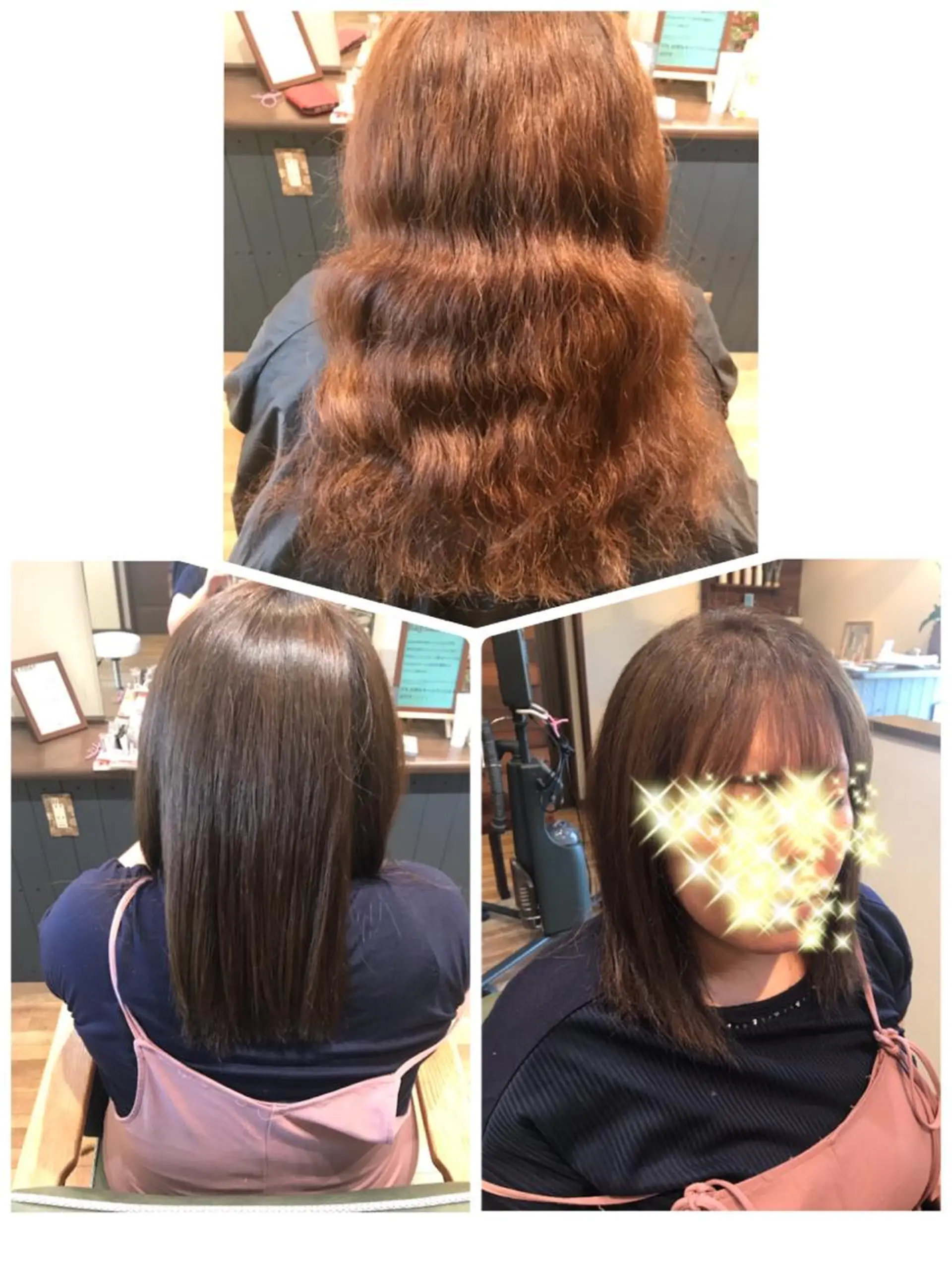 ミディアム カラー Ray hair 春日部のヘアスタイル