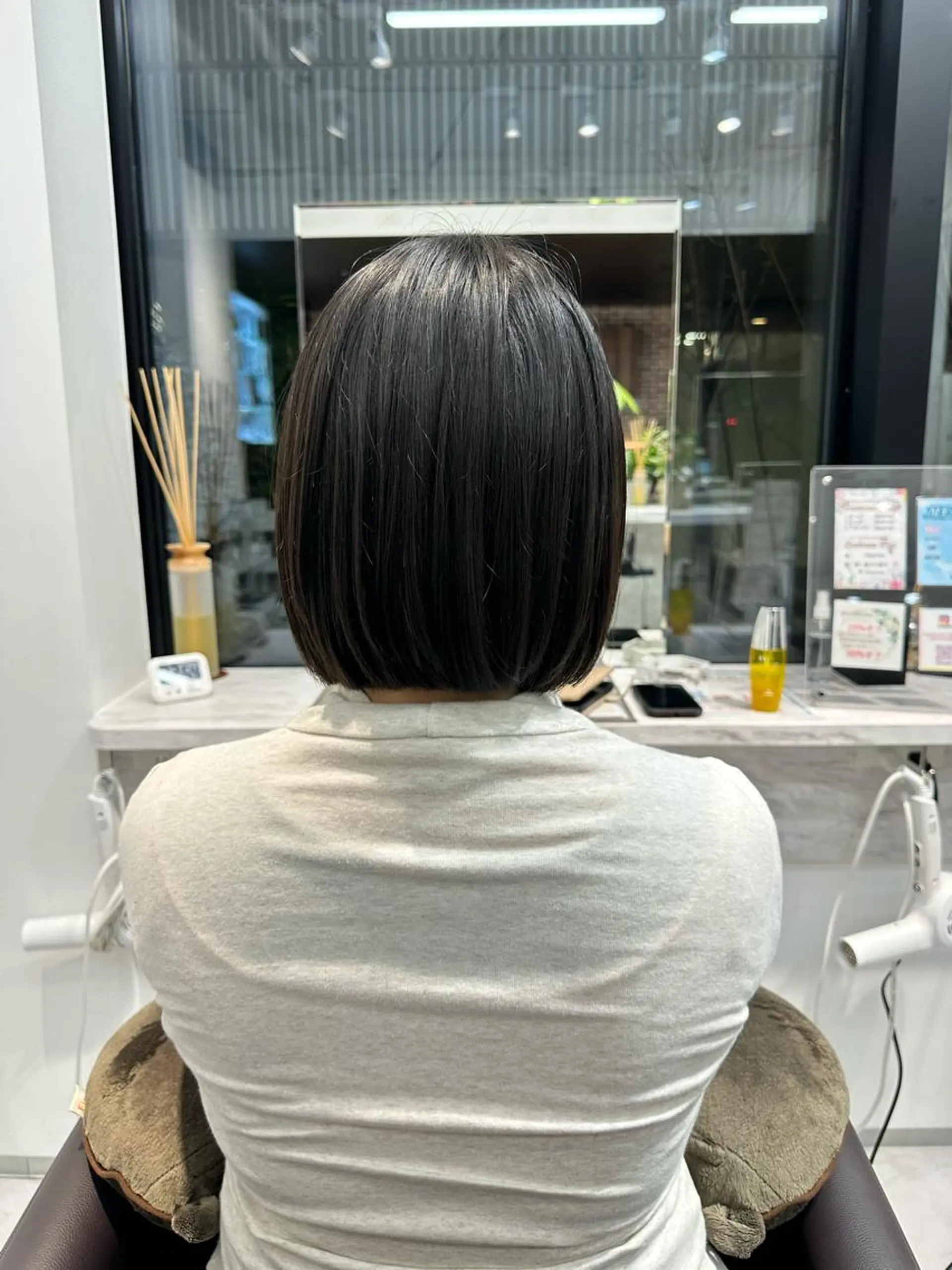 ミディアム あさひ かなのヘアスタイル