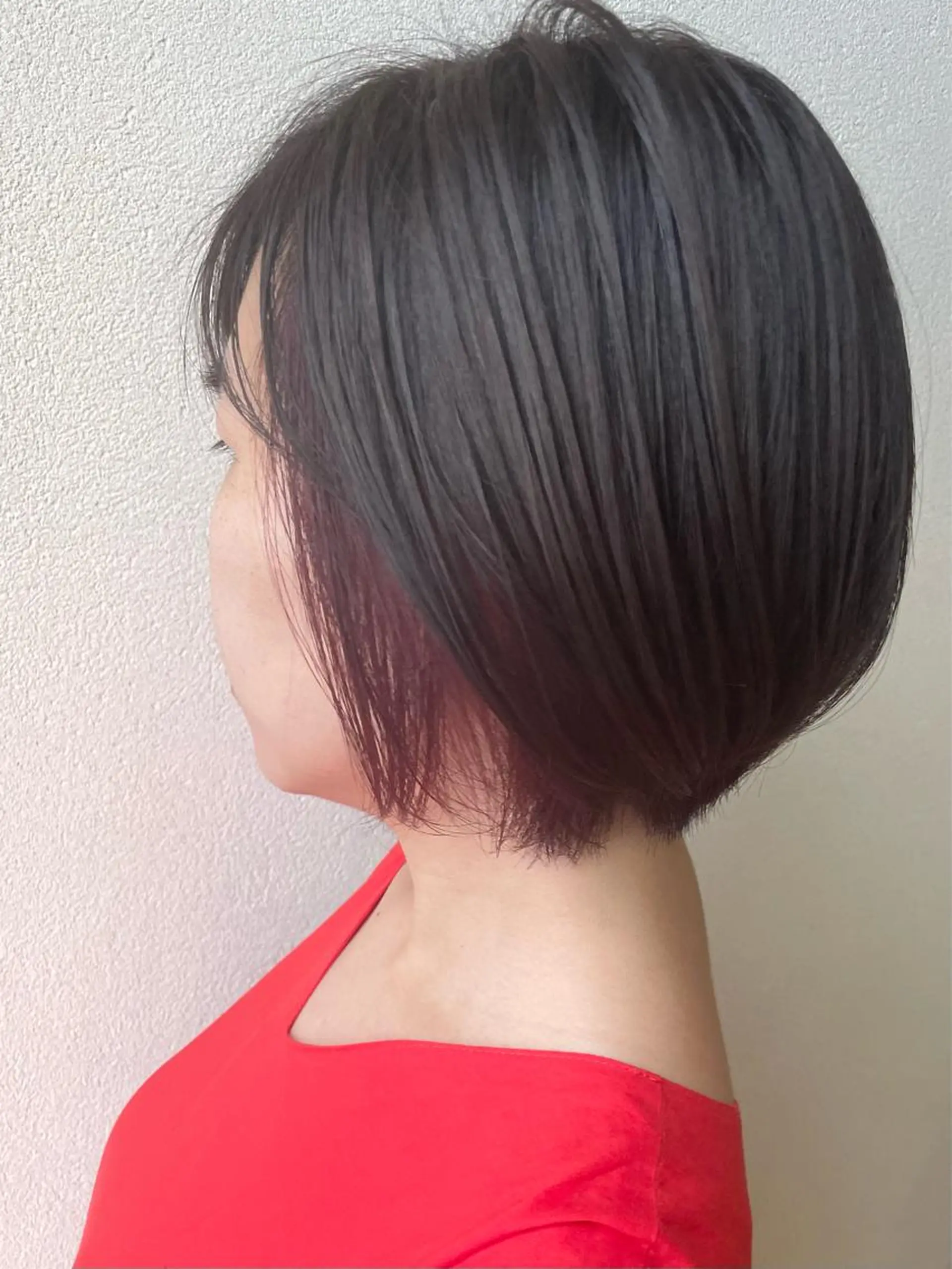 ショート カラー ブリーチ イヤリングカラー グラデーションカラー ピンクカラー ボブ ヘアカラー トリートメント 沢田 瞳のヘアスタイル