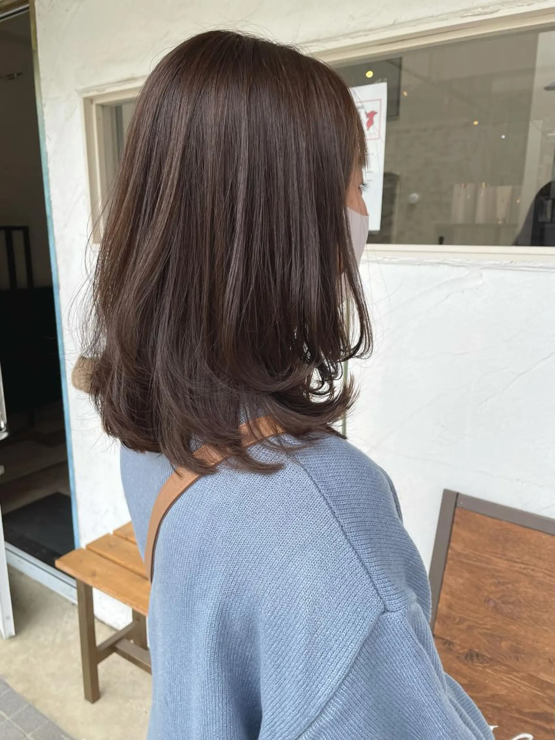 ミディアム カラー ベージュカラー イルミナカラー カット ヘアカラー トリートメント 後藤 陽花子のヘアスタイル