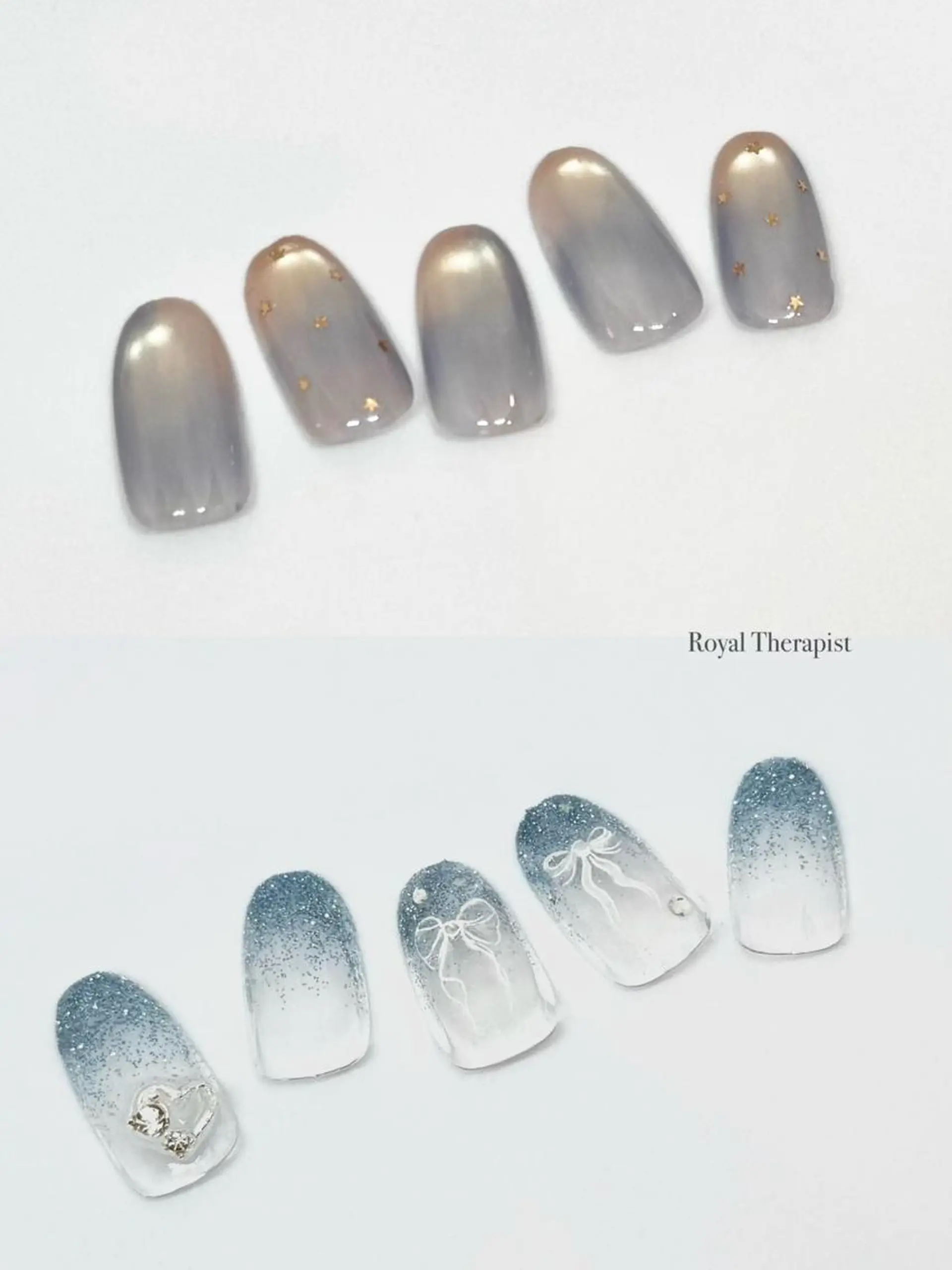 ネイル 長さ出し フラッシュネイル フットネイル フレンチネイル ジェルネイル 【尾下】 ロイヤル•セラピストのネイルデザイン