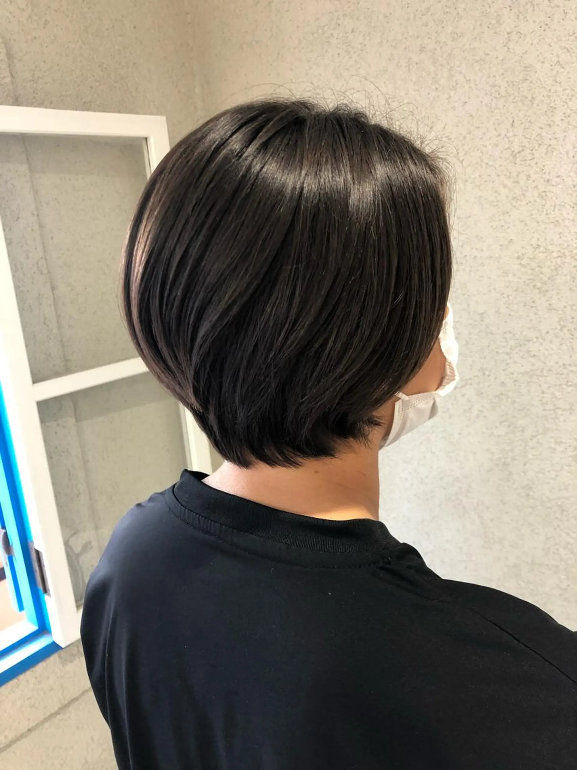 ショート ショートボブ 丸みショート ボブ ショートヘア カット 阿部 美咲のヘアスタイル