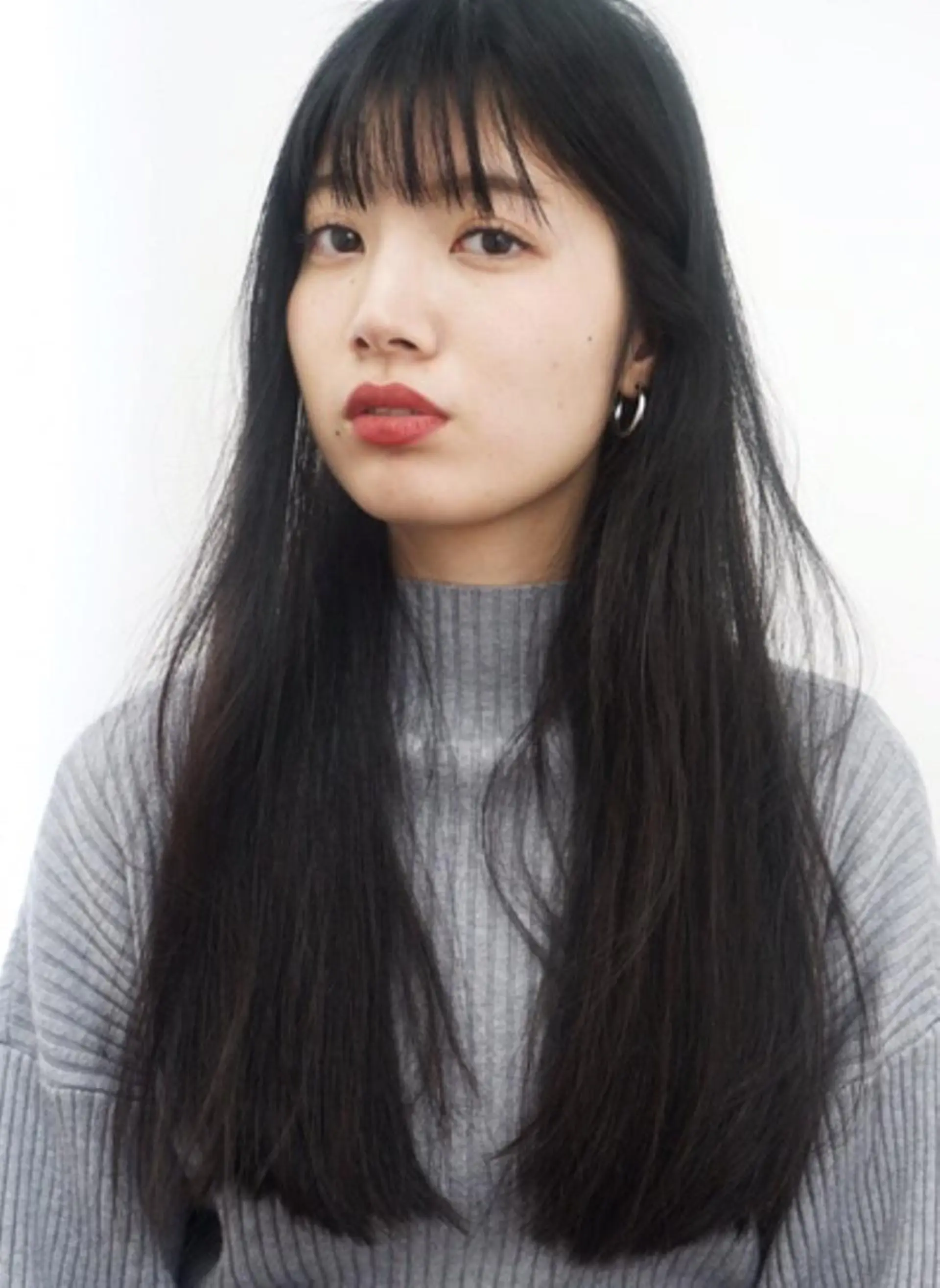 ロング ロング カット 鈴木 崇弘のヘアスタイル