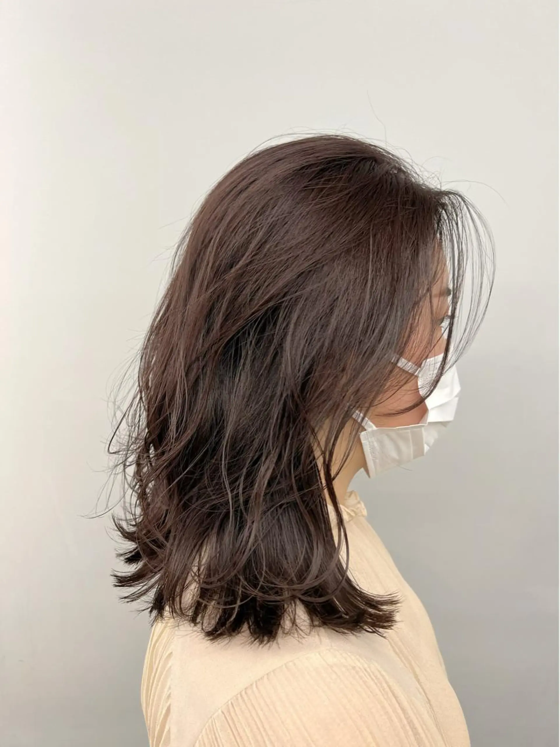 ミディアム カラー ウルフカット 代表 YUKI ☆のヘアスタイル