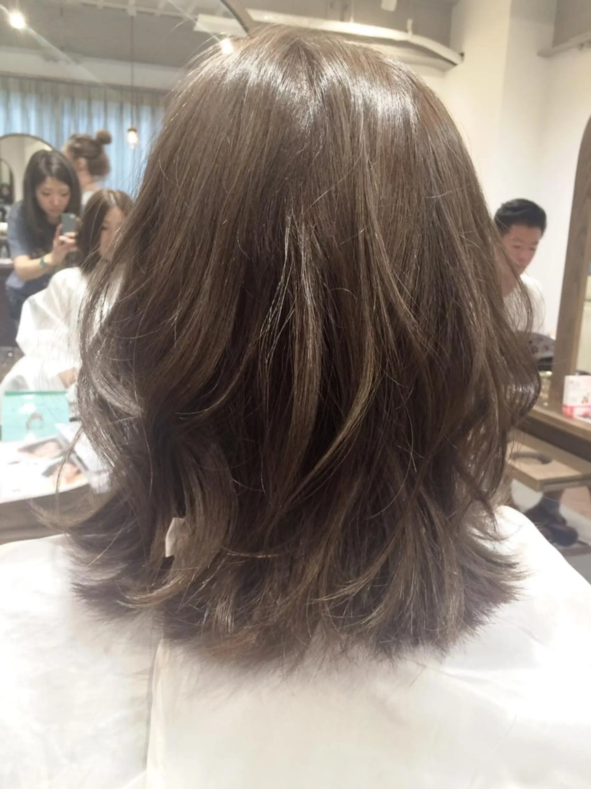 ショート ミディアム セミロング ロング カラー ヘアアレンジ 韓国♡ハイライト ♡YURIのヘアスタイル