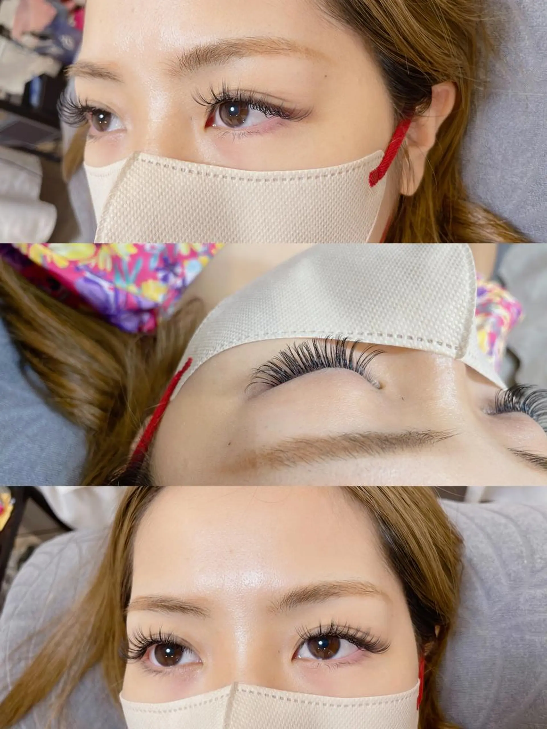 マツエク・マツパ ボリュームラッシュ Aranasalon Kasumi🌸のマツエク・マツパデザイン