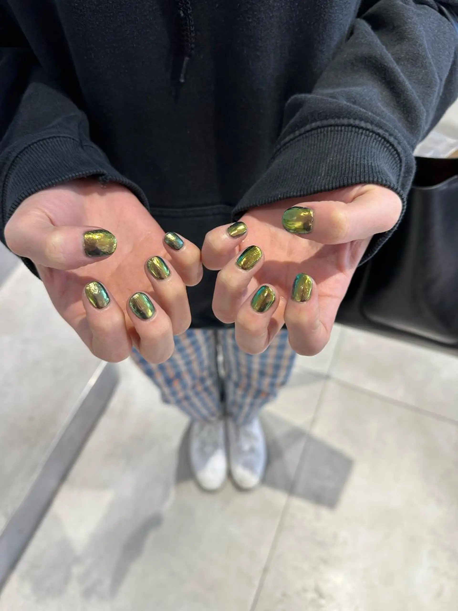 ショート カラー ネイル ハイトーン特化 pepe🎀のヘアスタイル