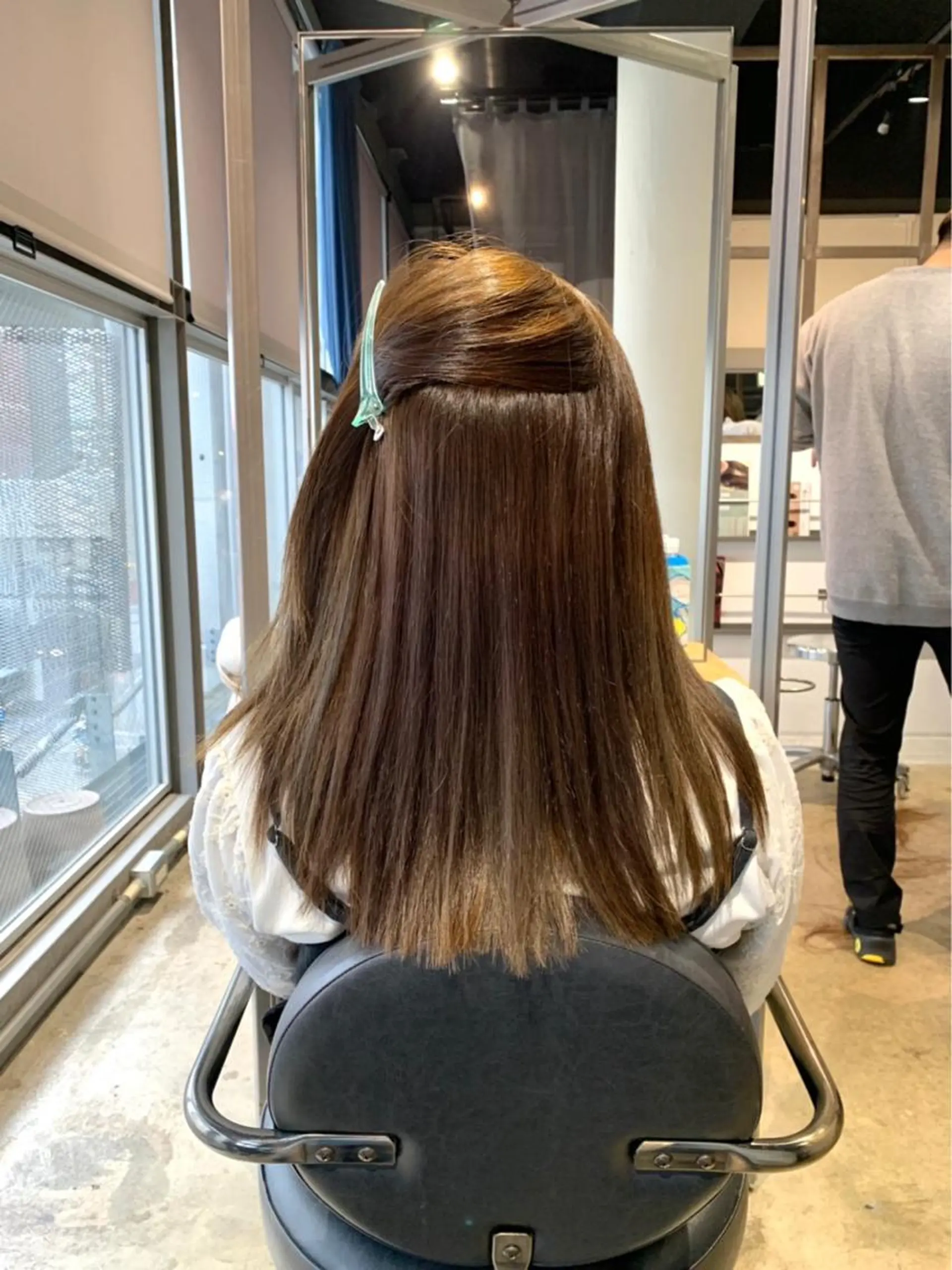 セミロング 縮毛矯正 ✨日本1の艶髪✨ 佐藤 翔太のヘアスタイル