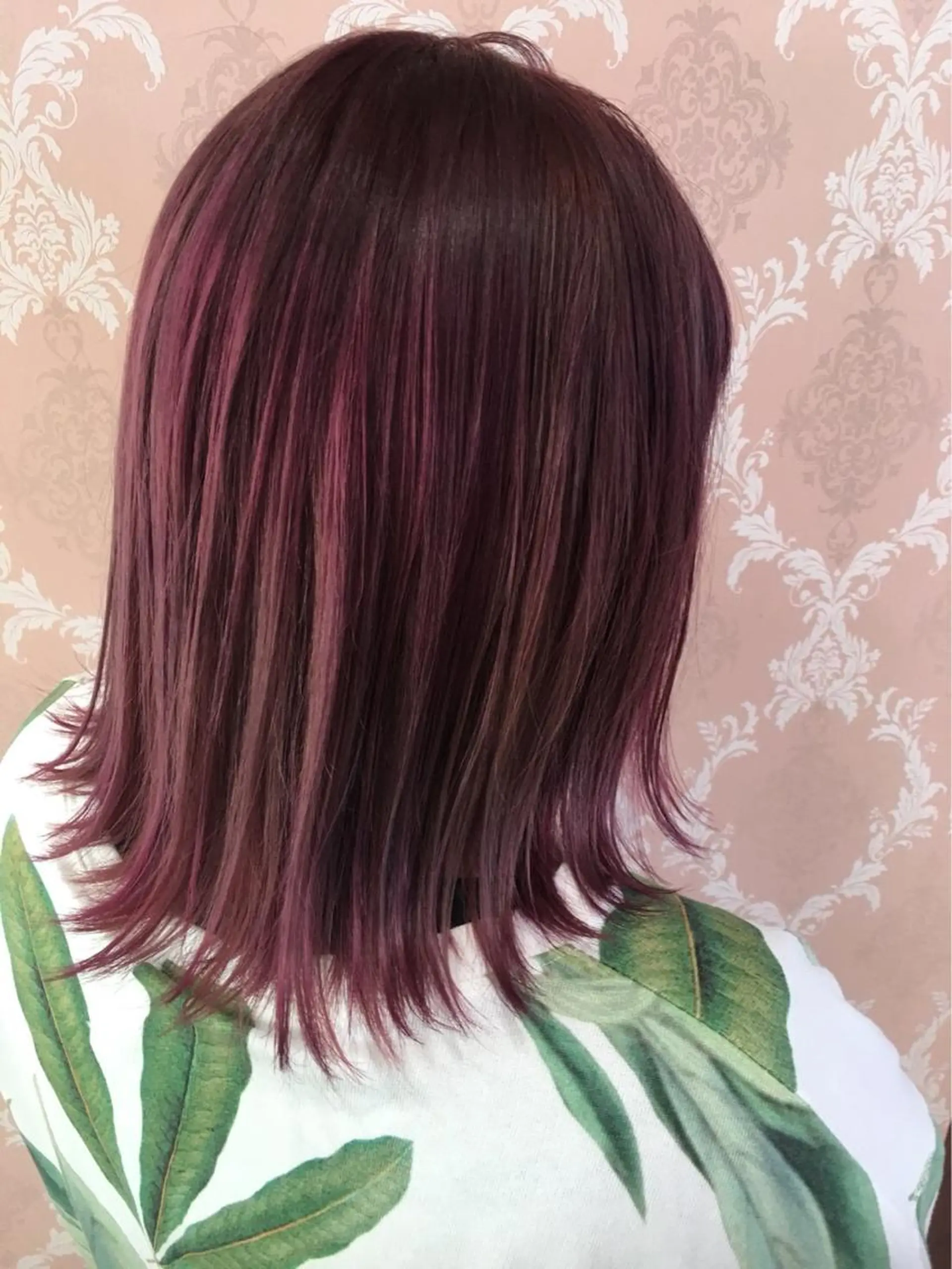 ミディアム カラー ブリーチ ケアブリーチ 外ハネヘア トリートメント 宍戸 海斗のヘアスタイル