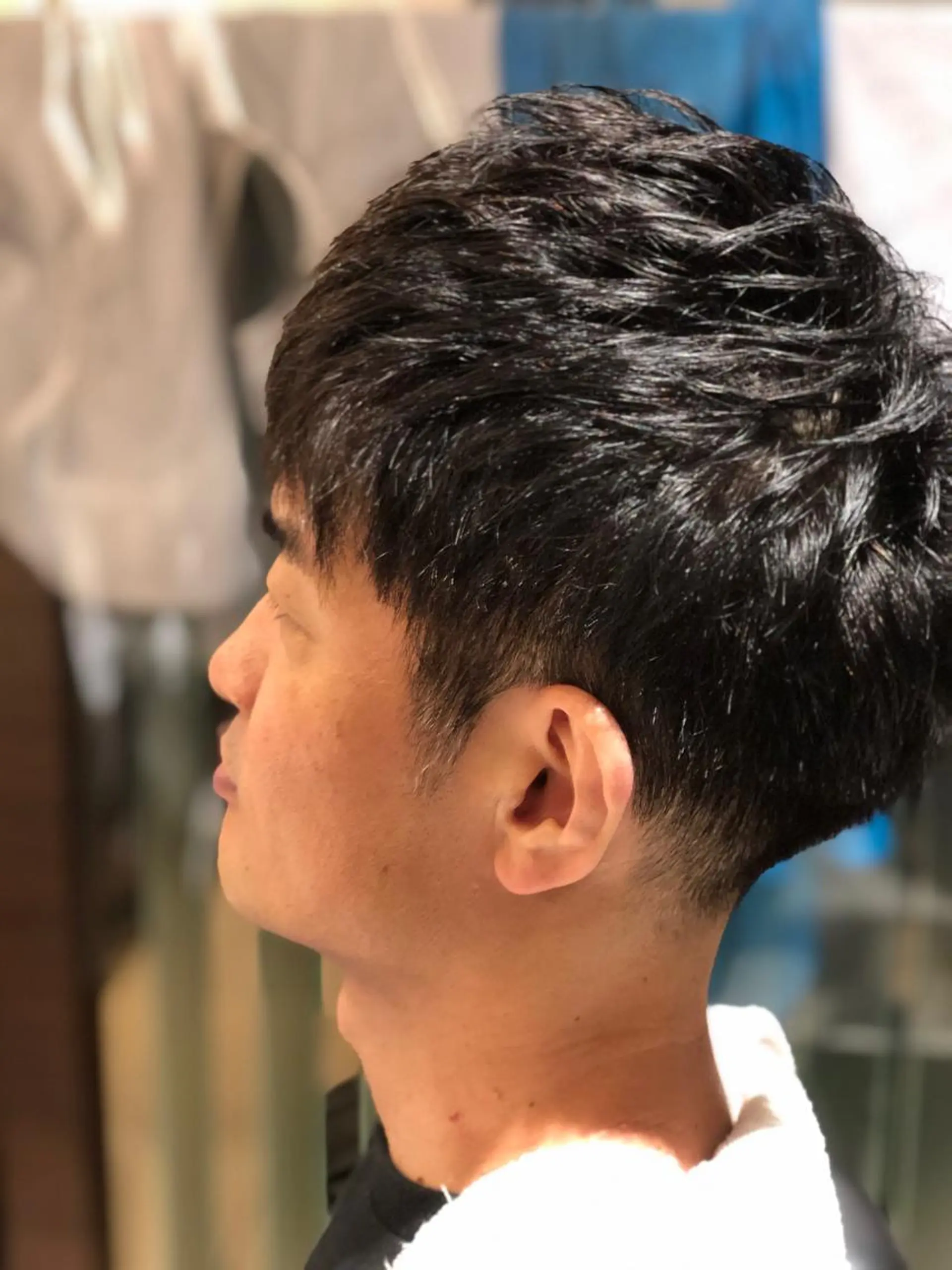 ショート カラー メンズ パーマ特化 三浦楓雅のヘアスタイル