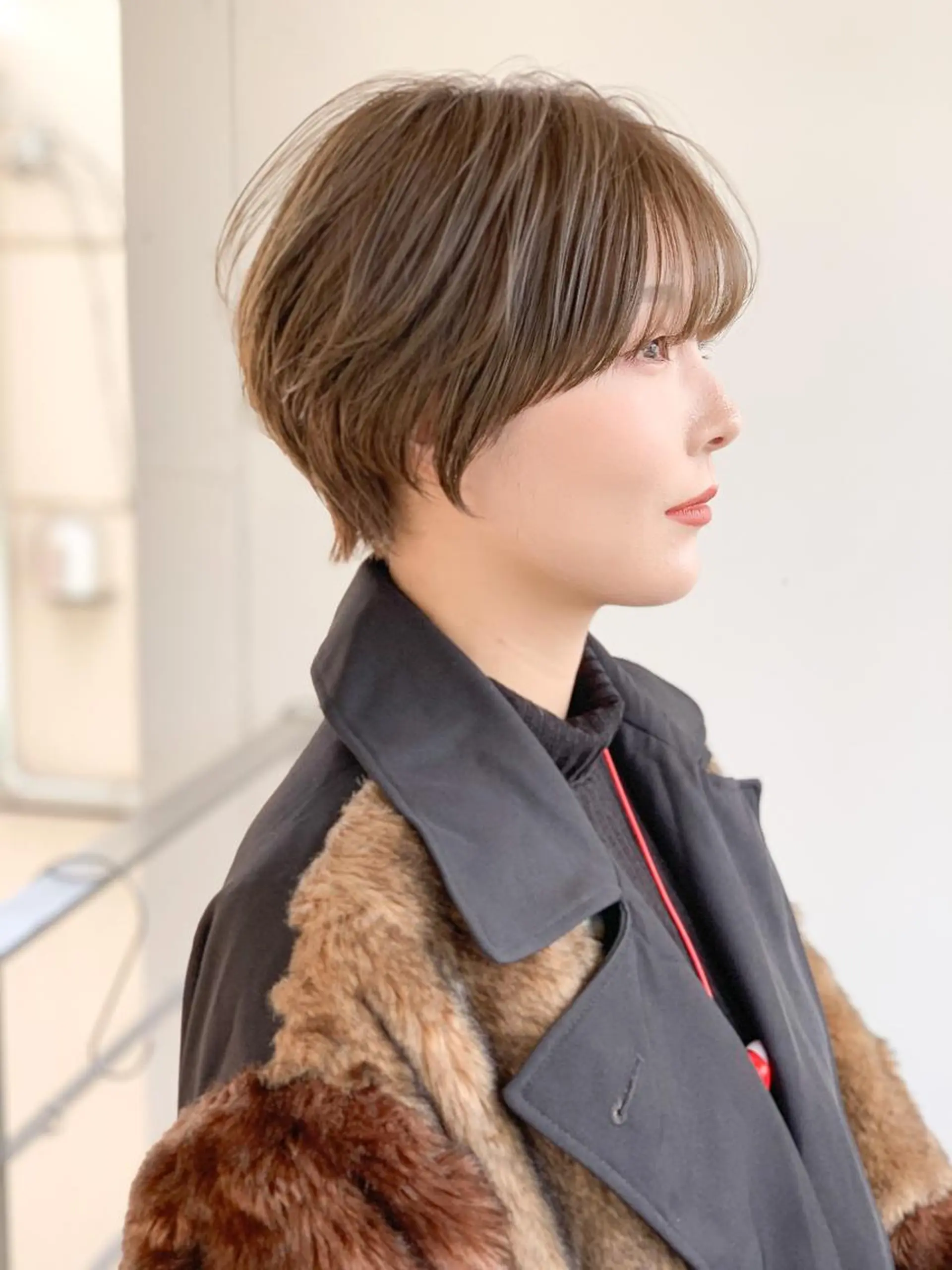 ショート カラー ショート/レイヤー なら石井知希のヘアスタイル