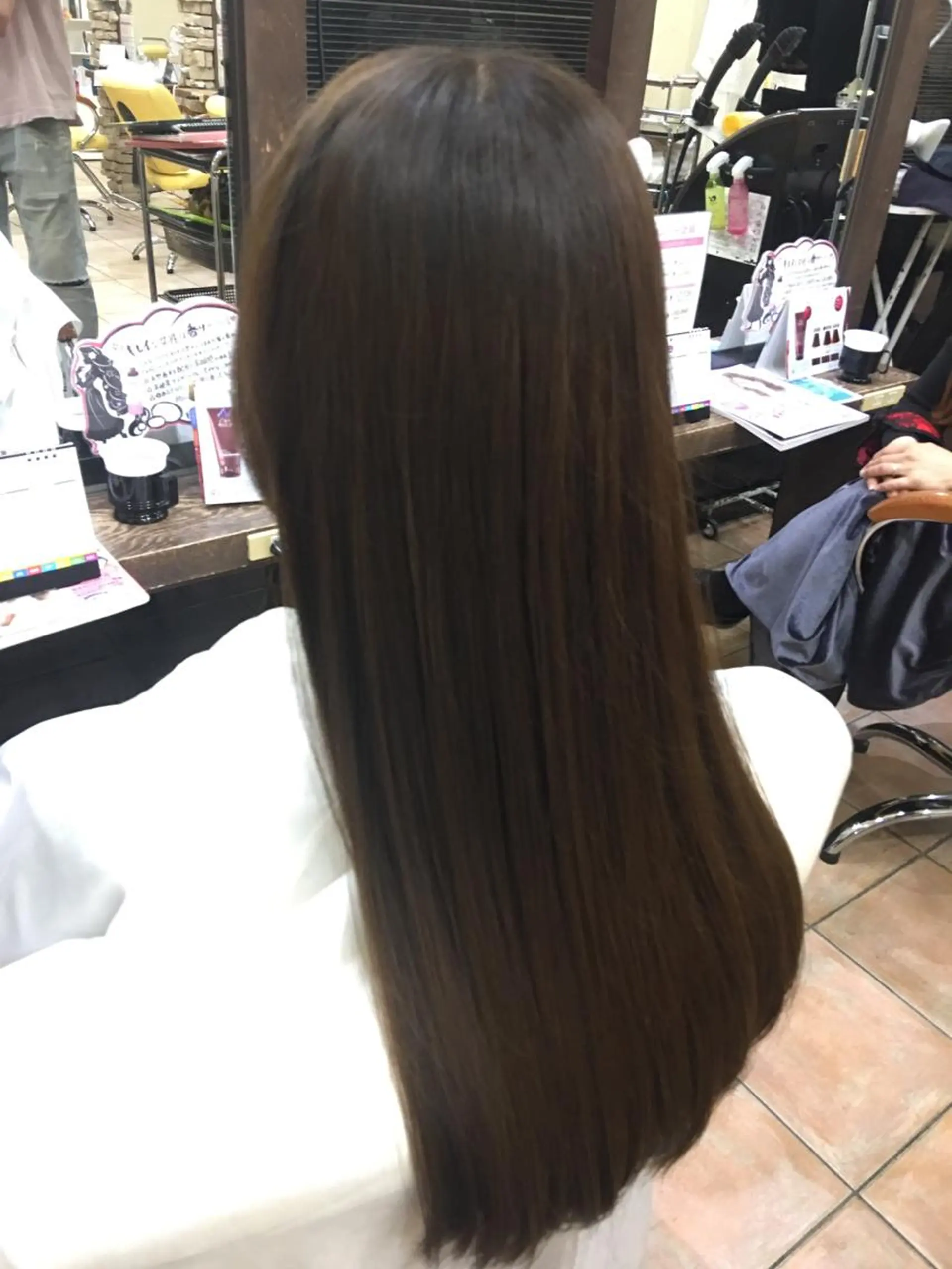 ロング カラー レイヤーカット 川田くるみのヘアスタイル