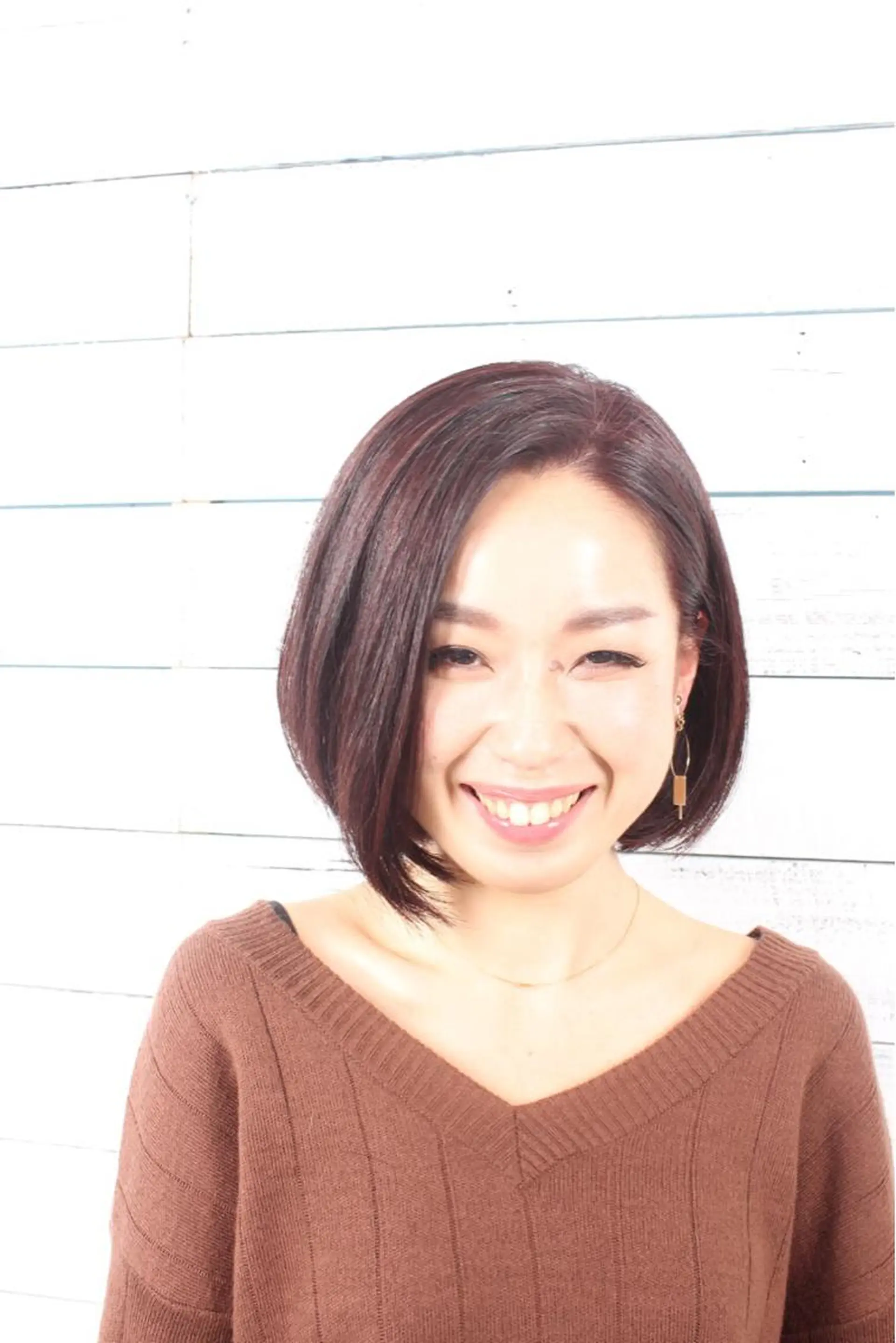 ミディアム 須藤 さやかのヘアスタイル
