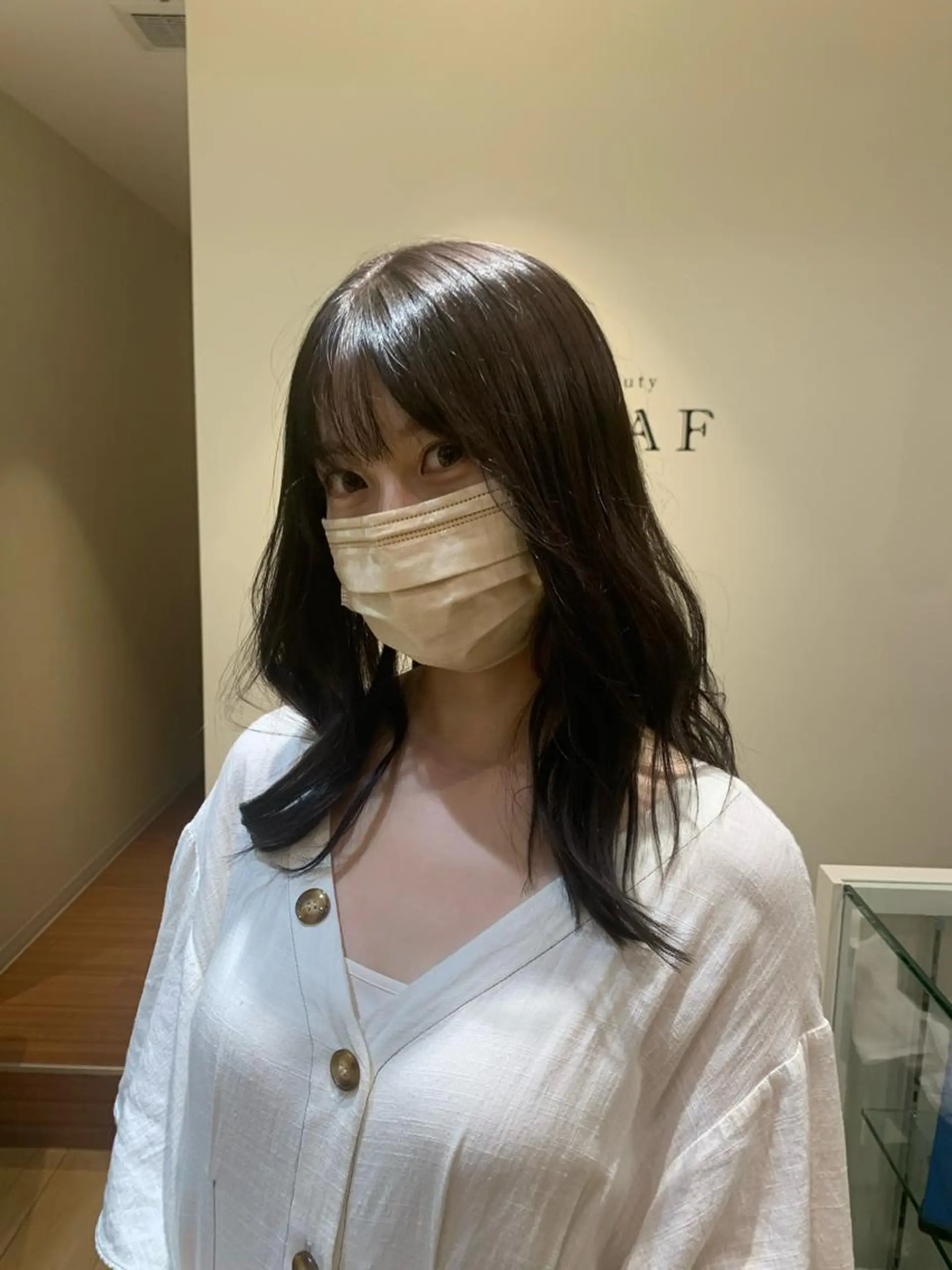 ロング カラー 全国1位🥇世界5位 小野田　礼花のヘアスタイル