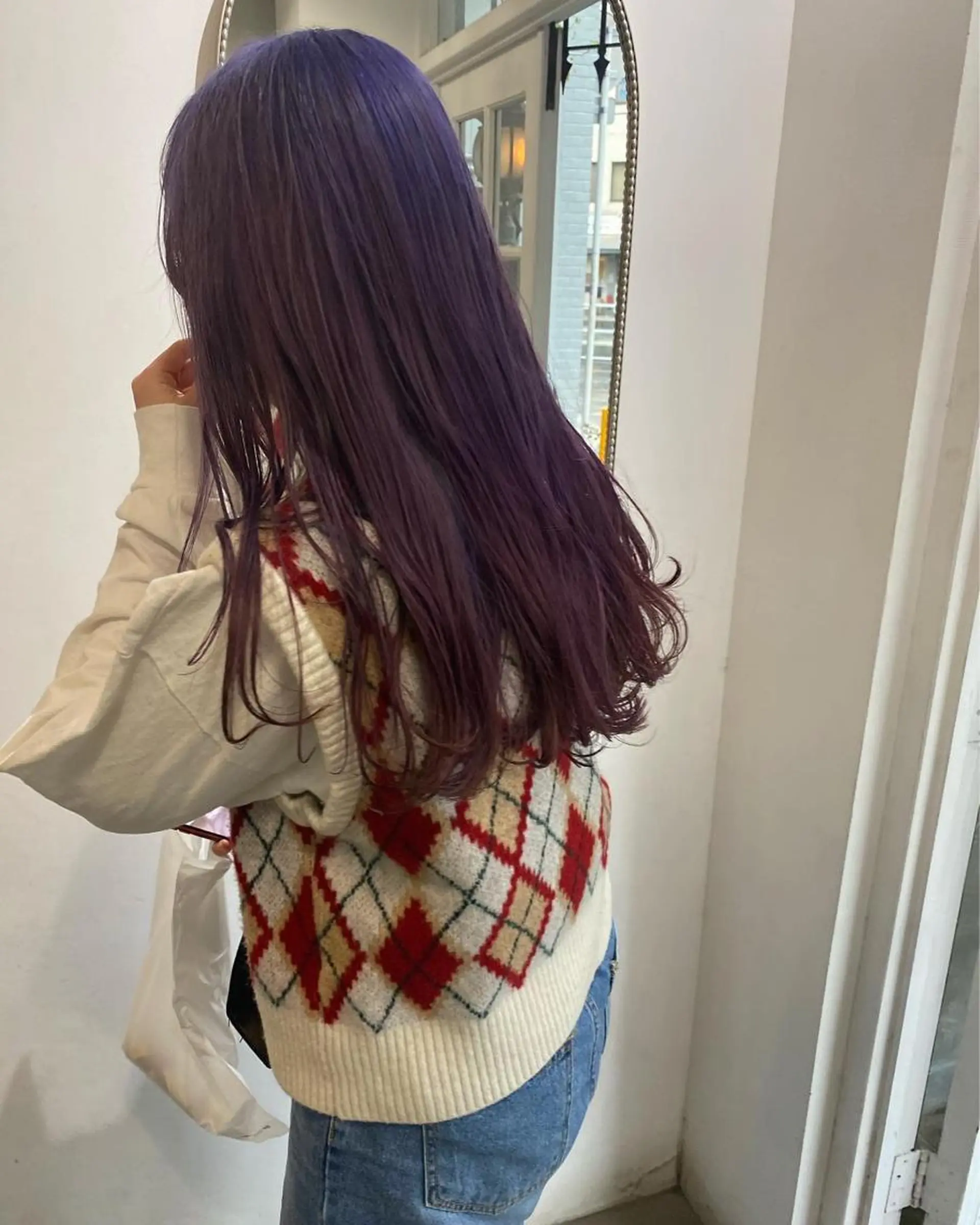 カラー 中谷 友莉花のヘアスタイル