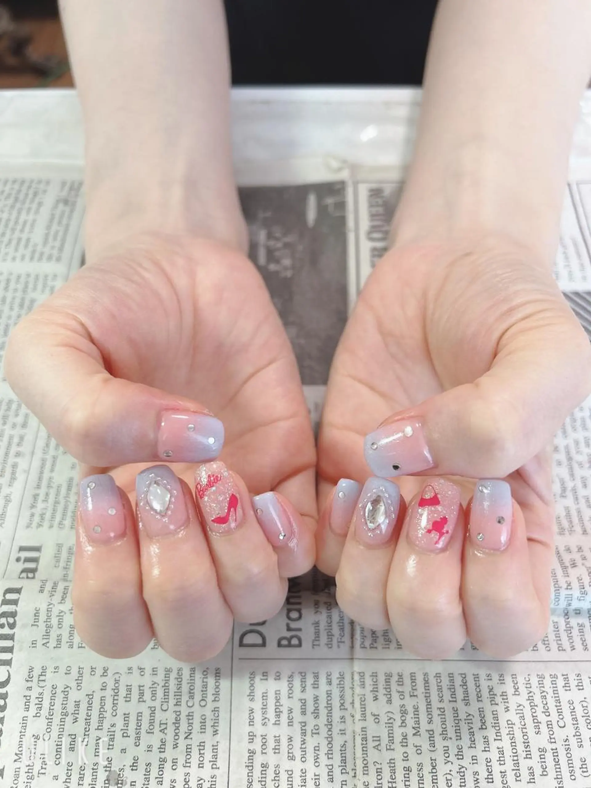 ネイル ハンドネイル ハンドケア 森山 舞のネイルデザイン