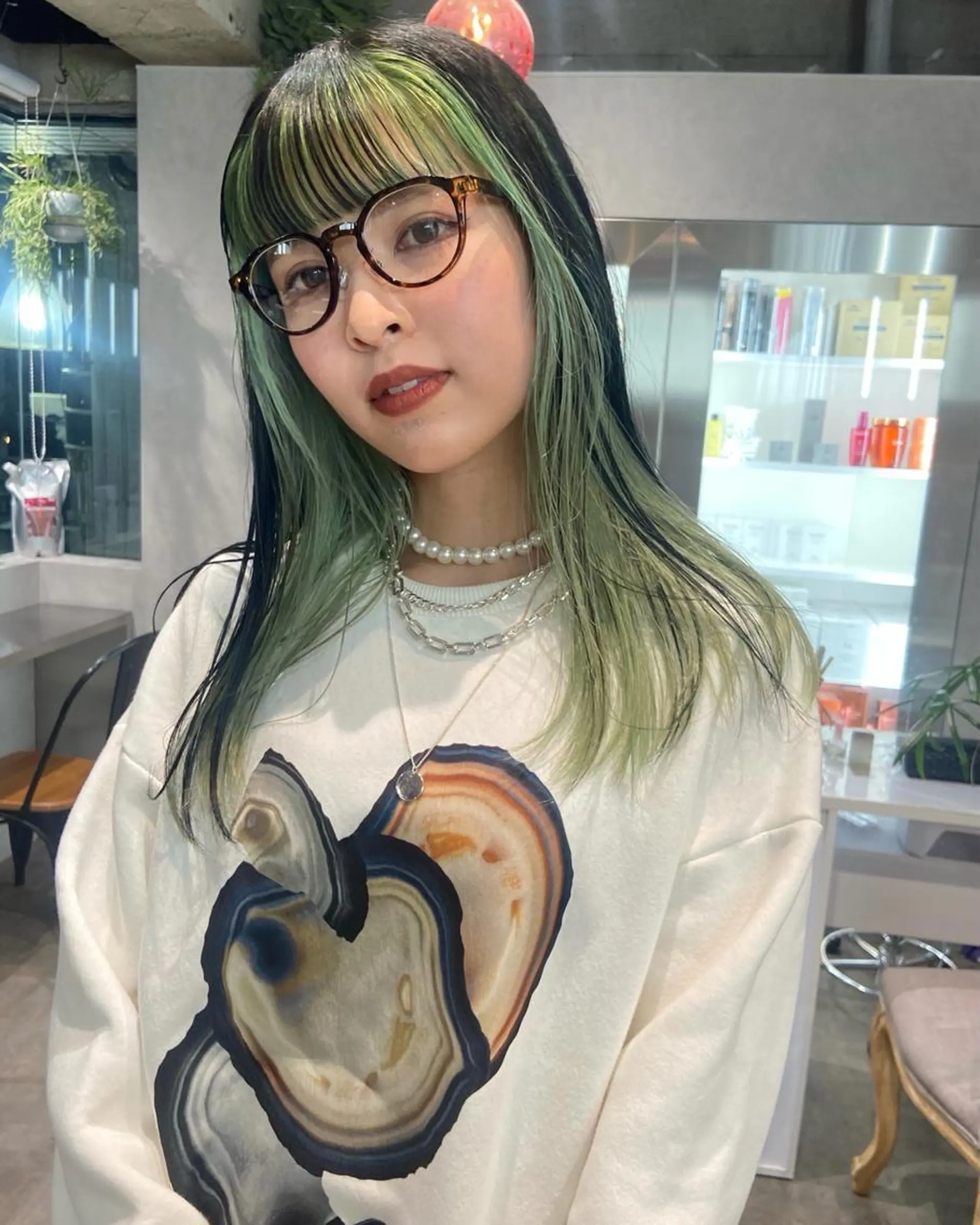 ロング カラー ブリーチ インナーカラー ヘアカラー トリートメント ヘアセット🎀パーマ Tsubasaのヘアスタイル