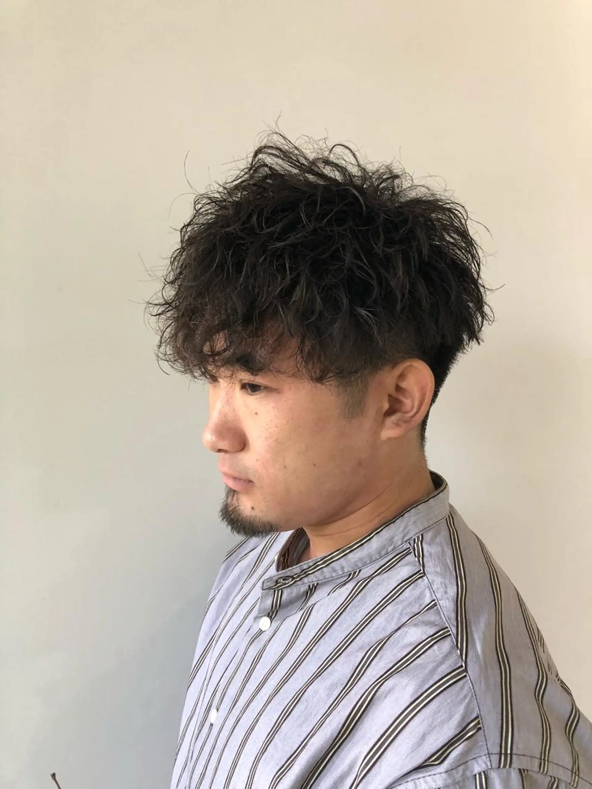 パーマ メンズ カット パーマ 森本裕/オーナー/ スパイラルパーマのヘアスタイル