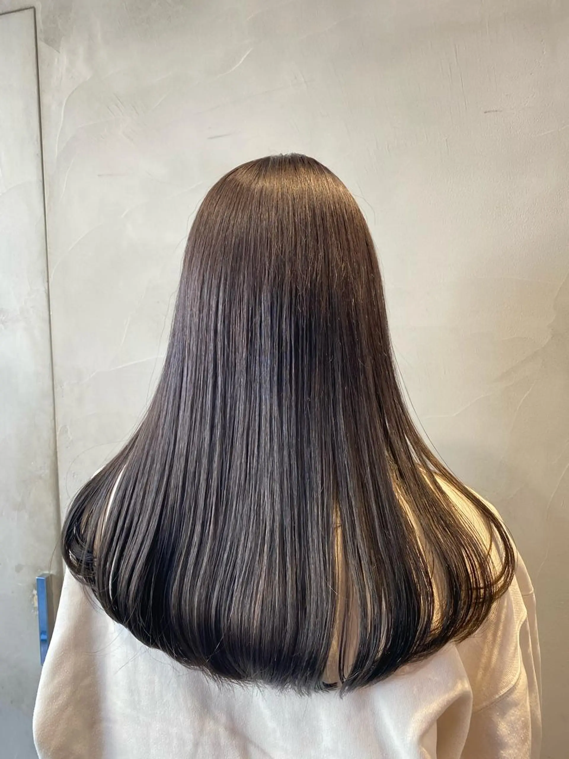 ロング カラー 艶髪/ダークトーン 🩶丸山日向のヘアスタイル