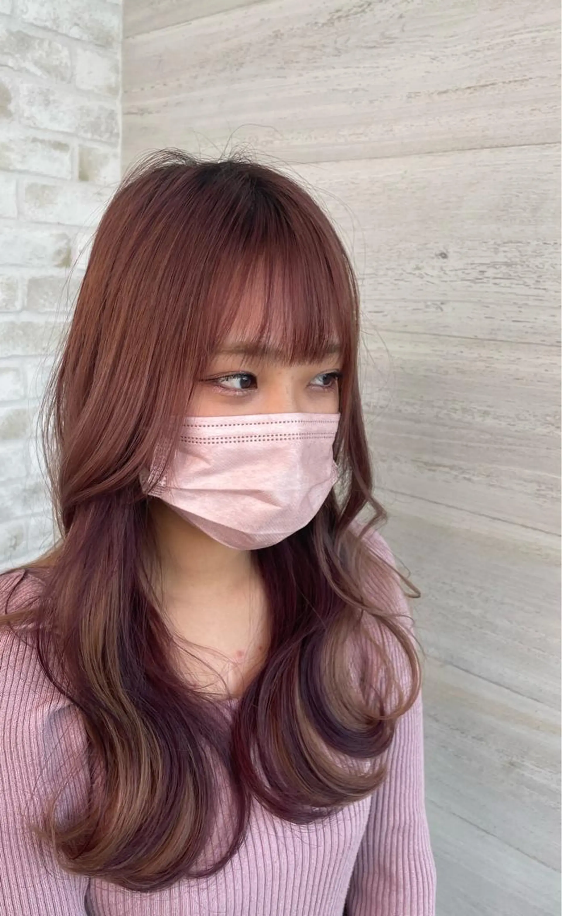 ロング カラー カット 縮毛矯正 トリートメント 🫧美髪矯正/ 髪質改善/藤平健太のヘアスタイル