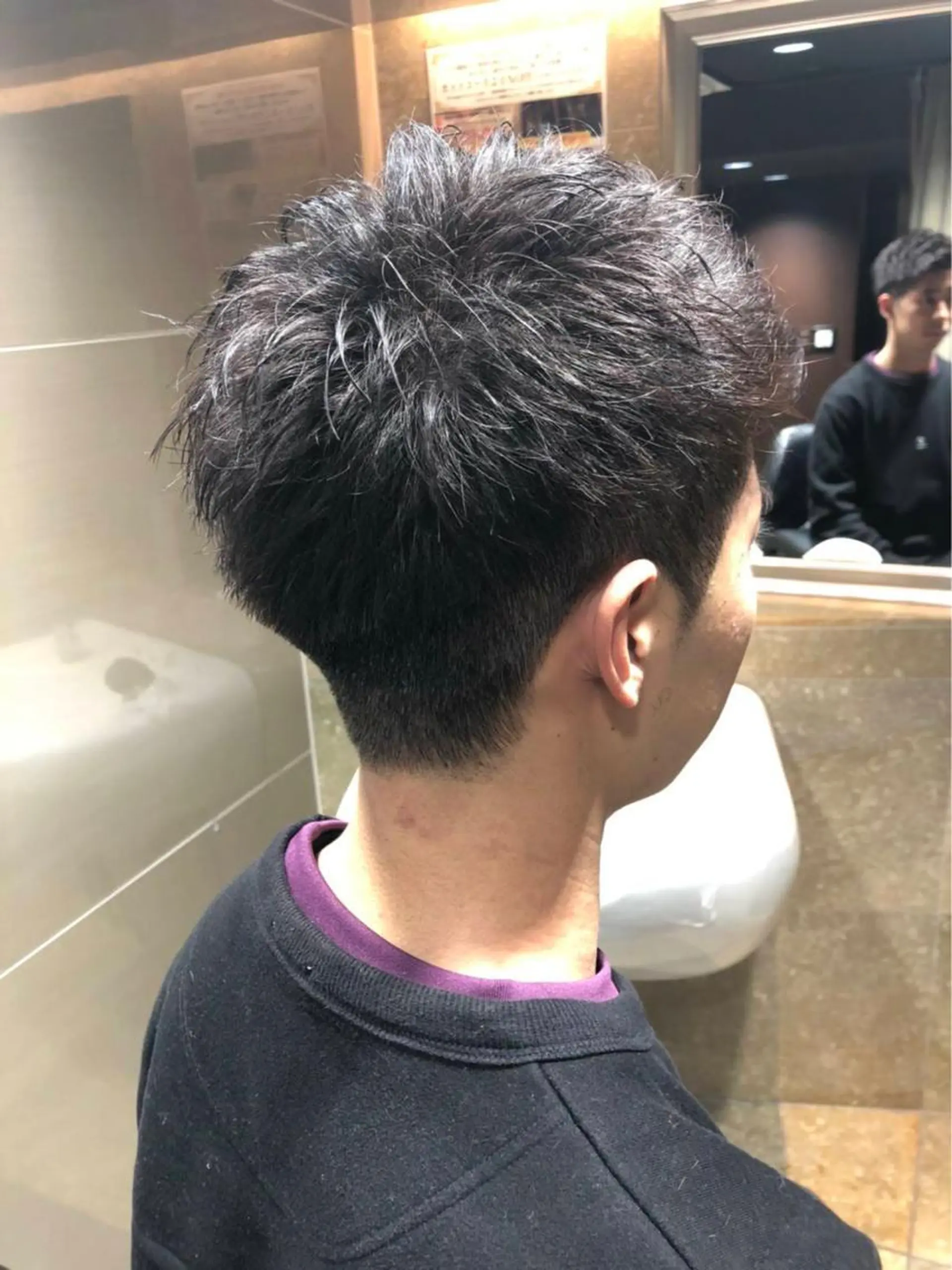 ショート メンズ 餘野 翔舞のヘアスタイル