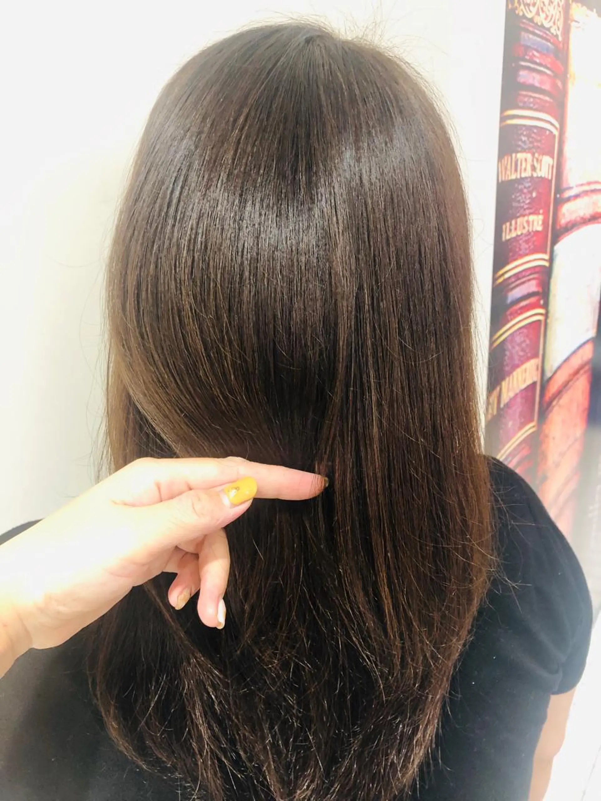 ミディアム トリートメント トリートメント ヘッドスパ 岡田 夏実のヘアスタイル