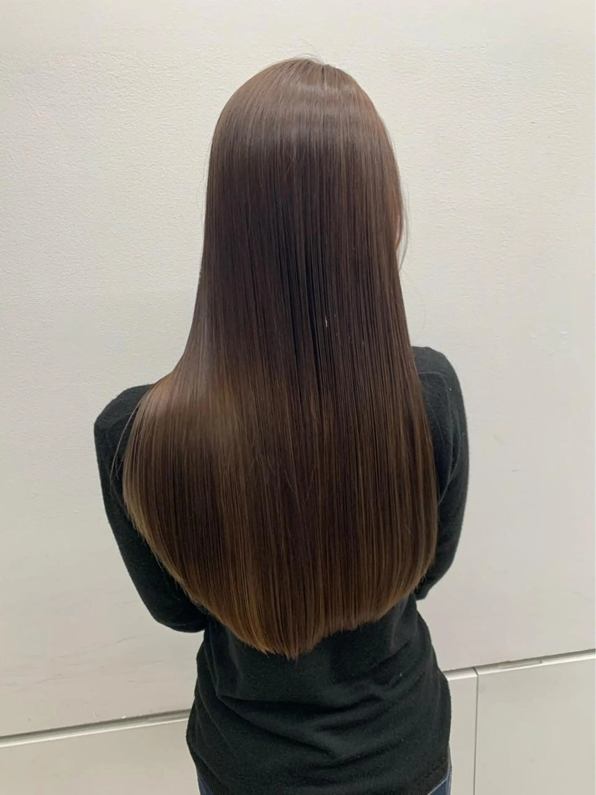 ロング 髪質改善 トリートメント カット ヘアカラー トリートメント 韓国ヘア🕊村上 ののこ🕊のヘアスタイル