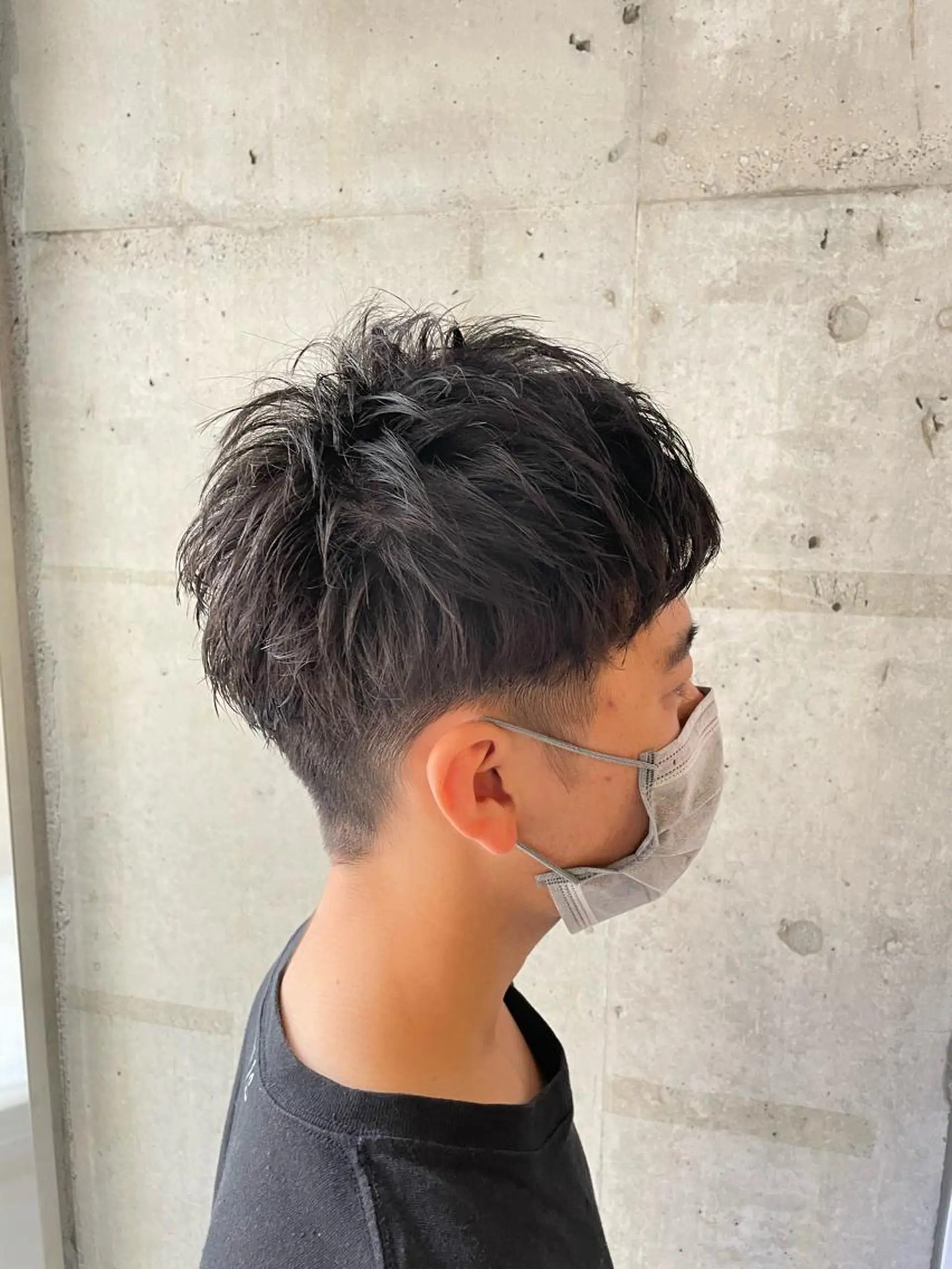 メンズ カット ヘアセット フリーランスシェアサロンルレイル所属・心斎橋/メンズ /ルレイル/地形真希のヘアスタイル