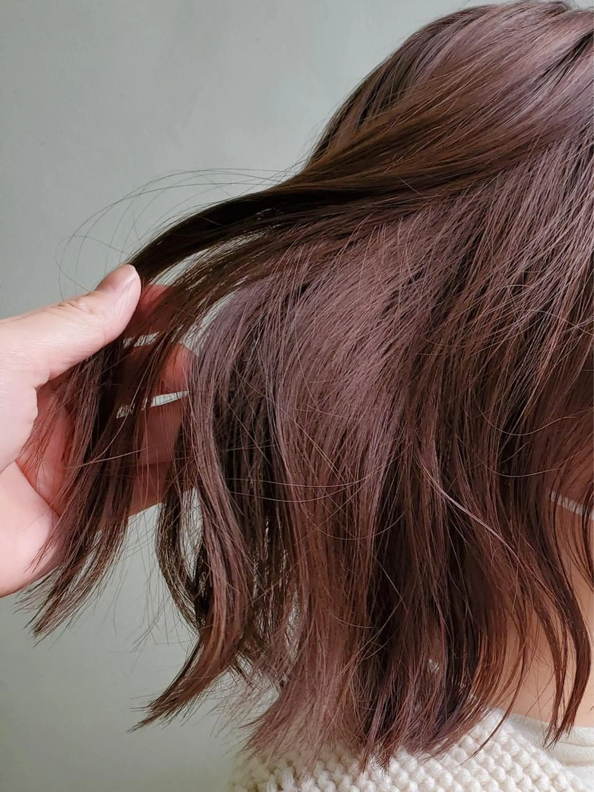 ミディアム カラー 鈴木 三保のヘアスタイル