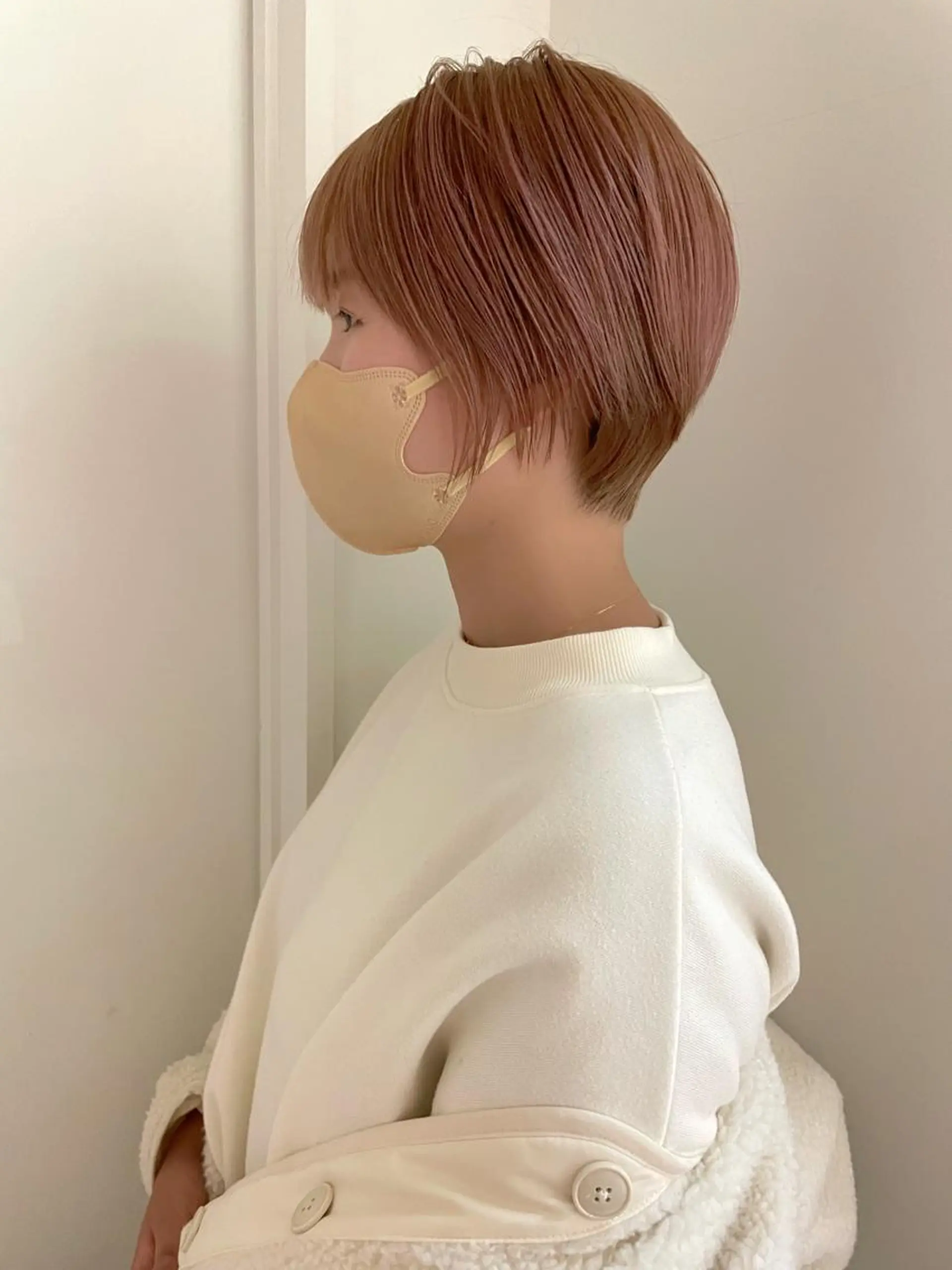 ショート カラー ショートボブ ショートレイヤー アッシュ ハイトーンカラー インナーカラー カット ヘアカラー トリートメント 江上拓郎/ショート /酸性ストレートのヘアスタイル