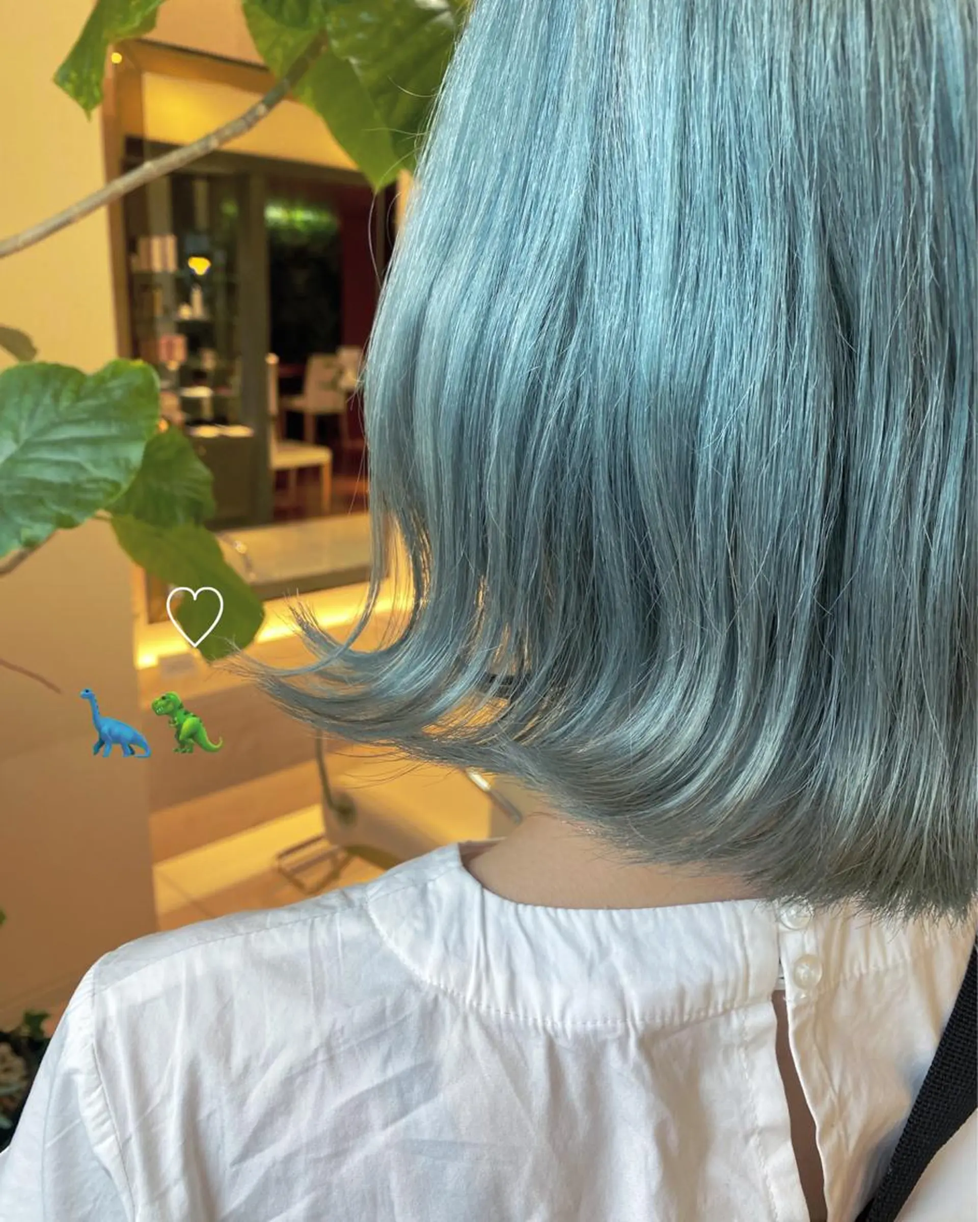 ミディアム ヒラカホ/ ブリーチ/似合わせのヘアスタイル