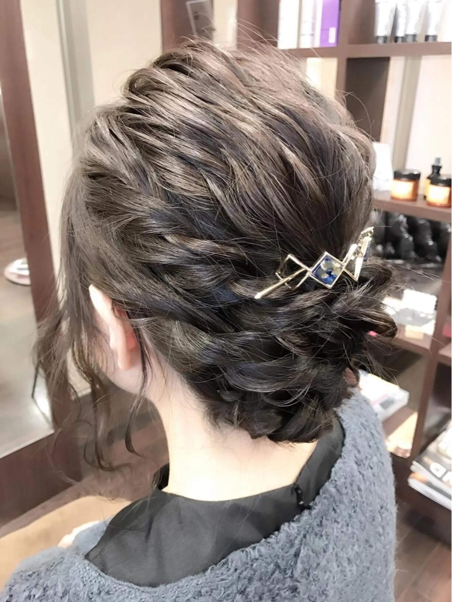 ミディアム セミロング ロング ヘアアレンジ 沢田 瞳のヘアスタイル