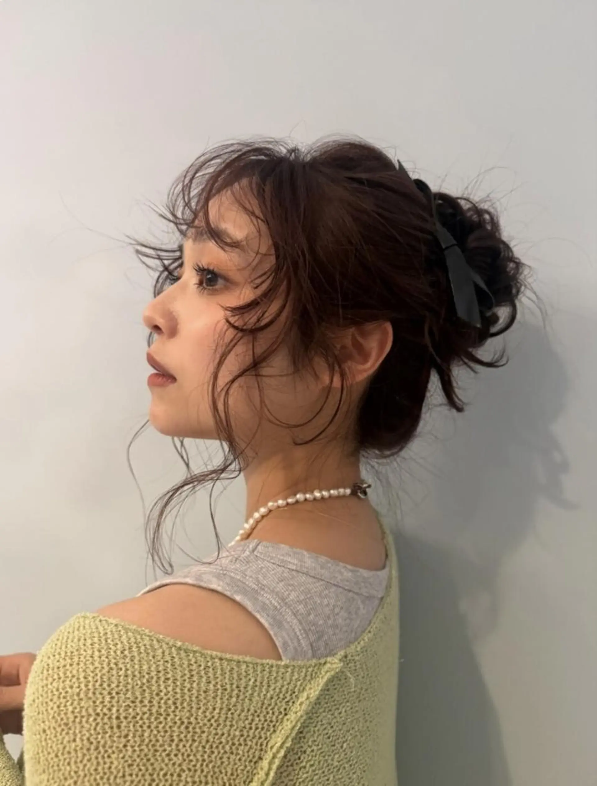 ヘアアレンジ 髪質改善/透明感 カラー/松尾美南海のヘアスタイル