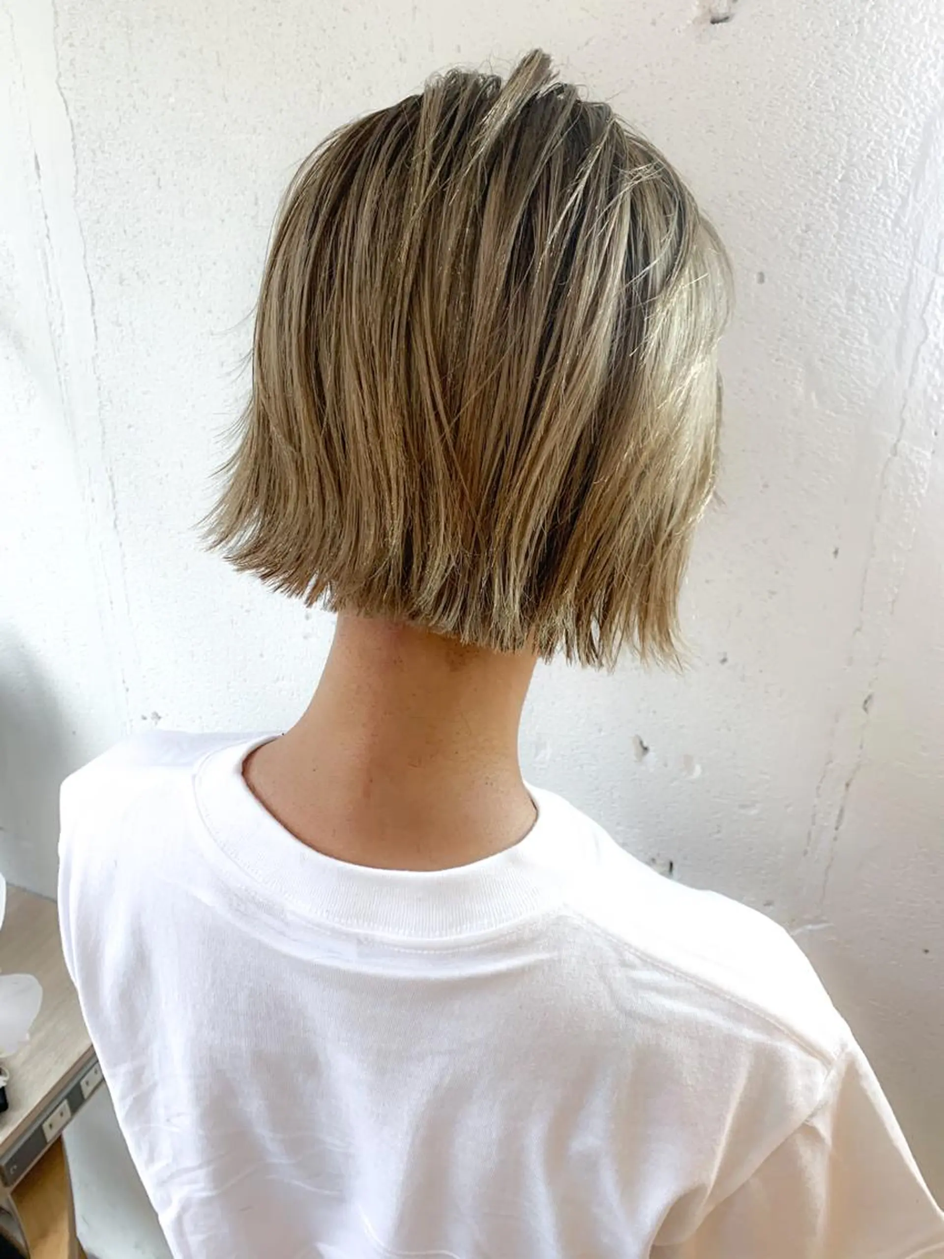 ショート ヘアカラー ショート✨ボブ✨代表 新田見美仁のヘアスタイル