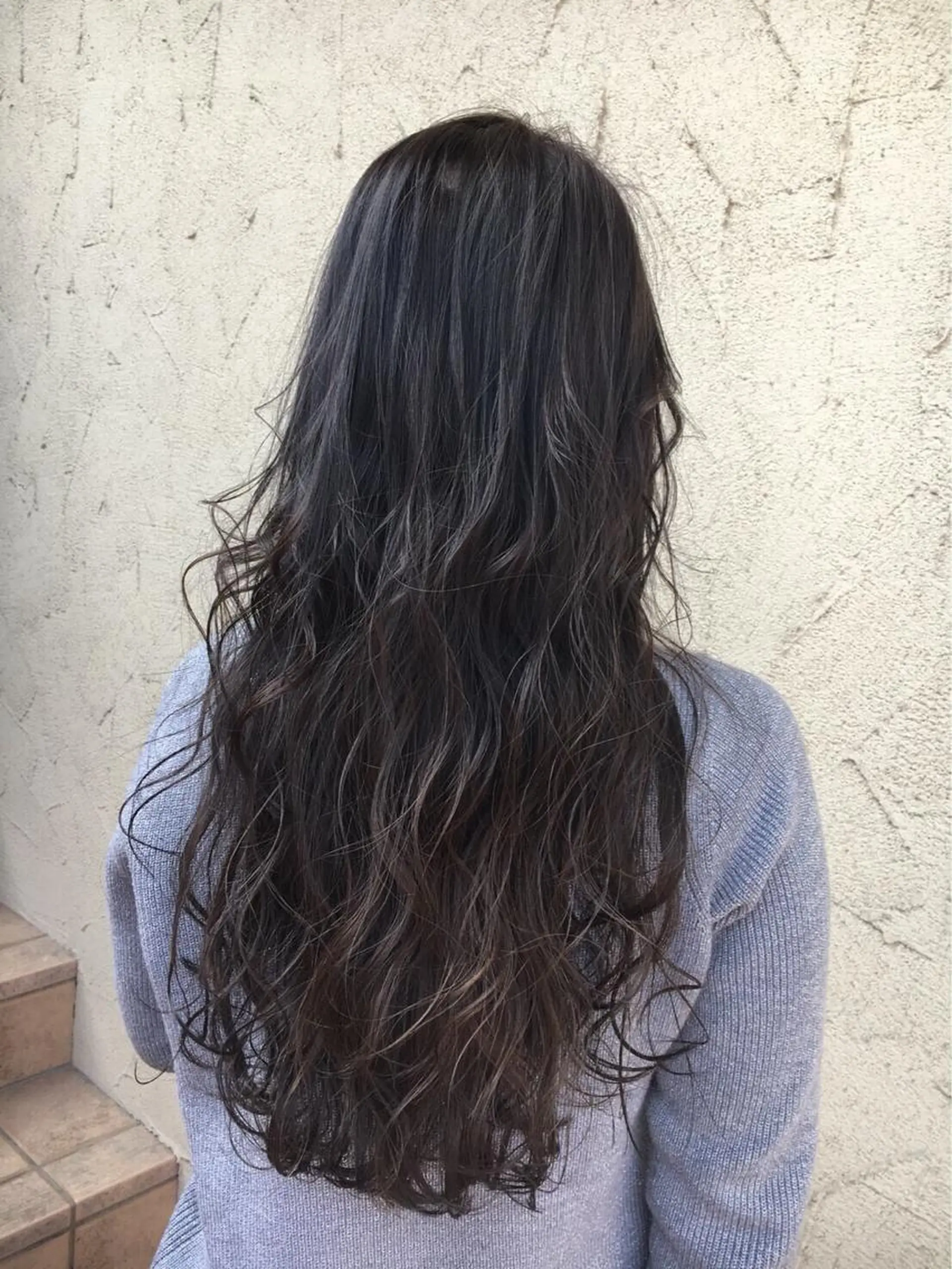 ロング カラー ブリーチ 透明感カラー グラデーションカラー 地毛風ストレート ⚡️下ノ村柊斗⚡️のヘアスタイル