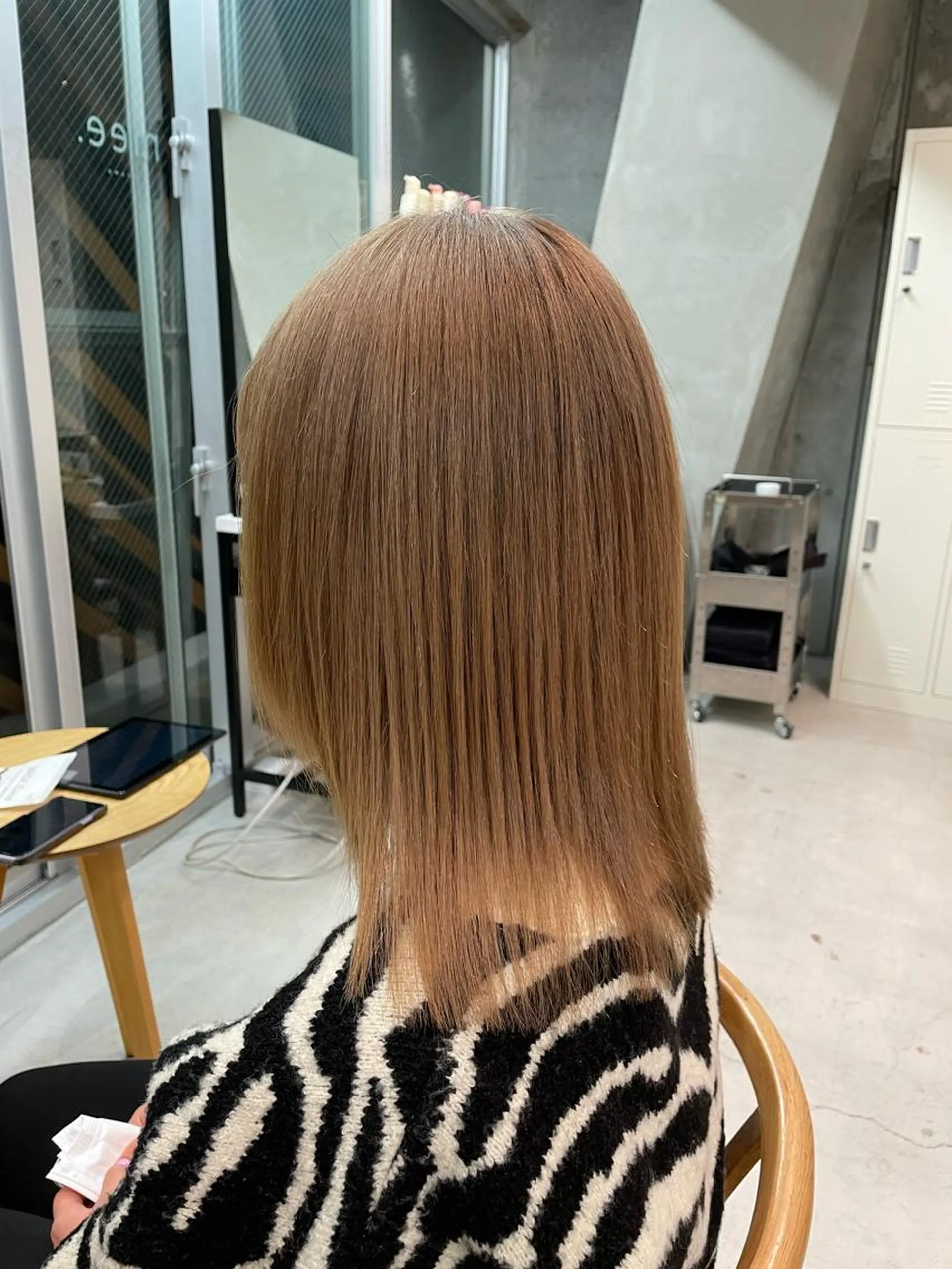 ミディアム カラー 浦和指名率No.1 ショート特化美容師のヘアスタイル