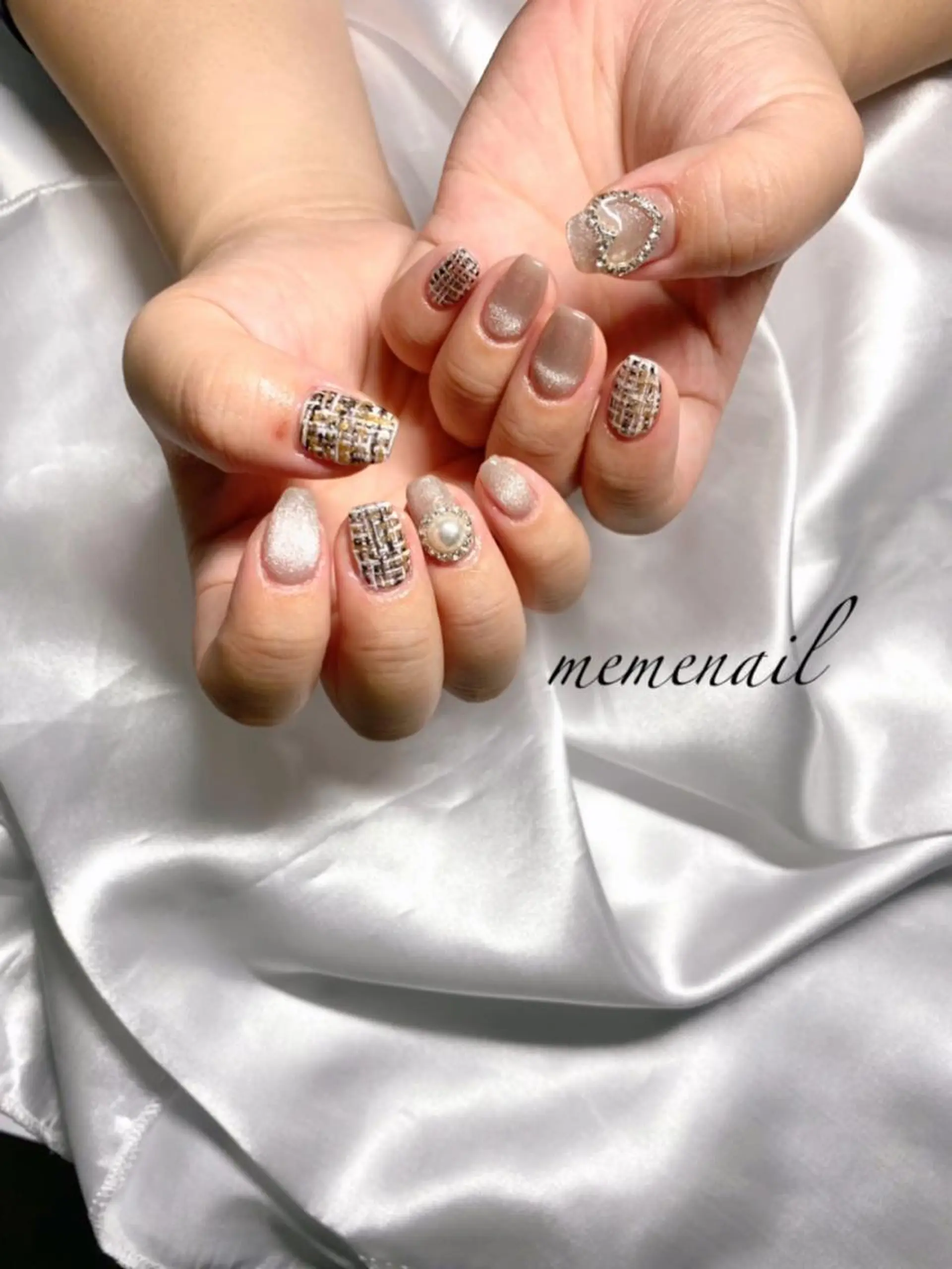 ネイル ハート 韓国ネイル ハンドネイル Noguchi Megumiのその他イメージ