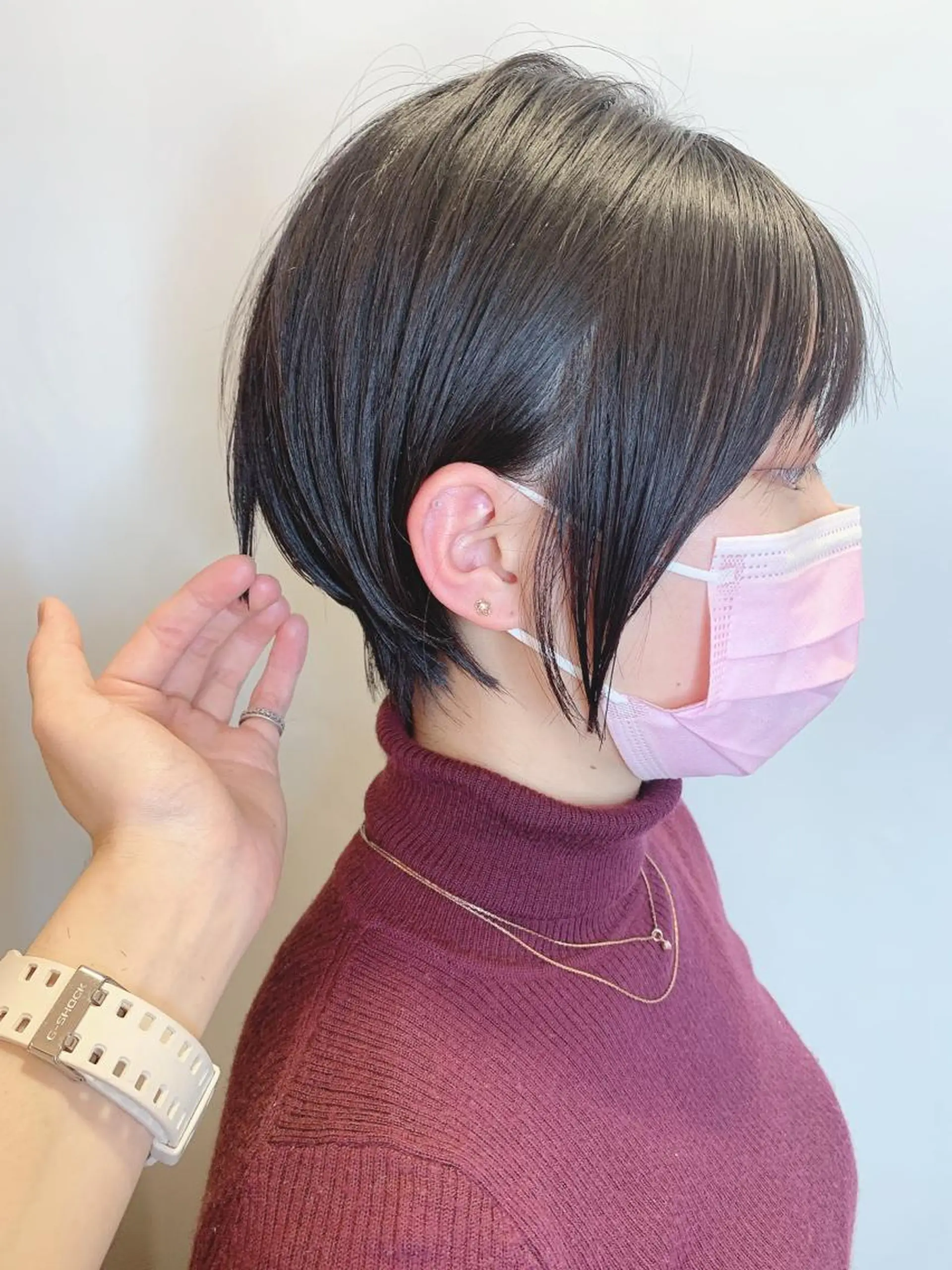 ショート 🎉骨格矯正カット ばば　としまさのヘアスタイル