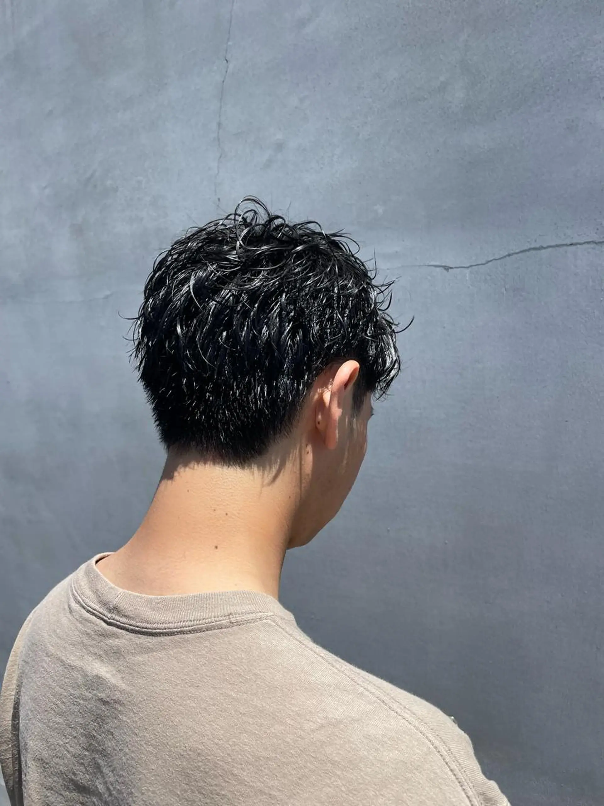 ショート パーマ メンズ 山本  弦生のヘアスタイル