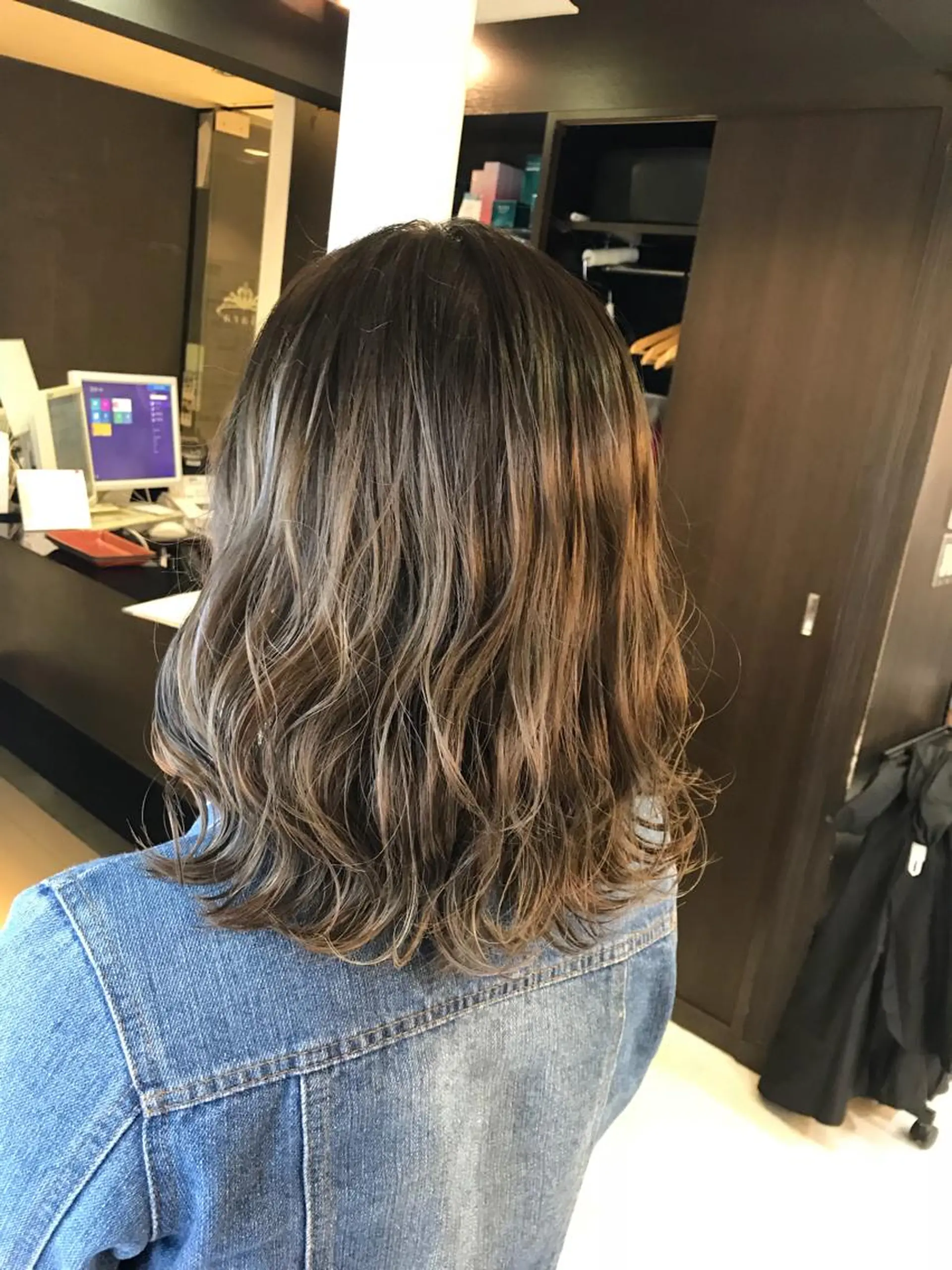 ミディアム ReHyd BEAUTÉ salon&store 心斎橋店所属・❤️MASAKO❤️ 🌸🩷エクステ🩷のヘアスタイル