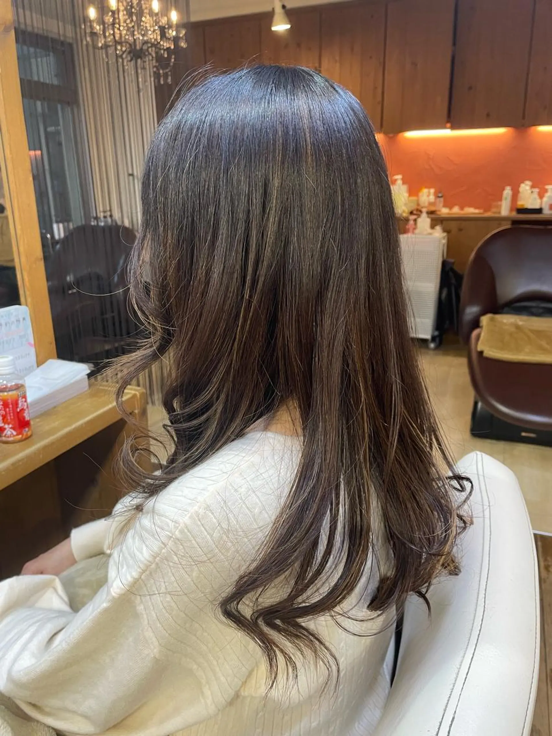 セミロング 山木 裕子のヘアスタイル