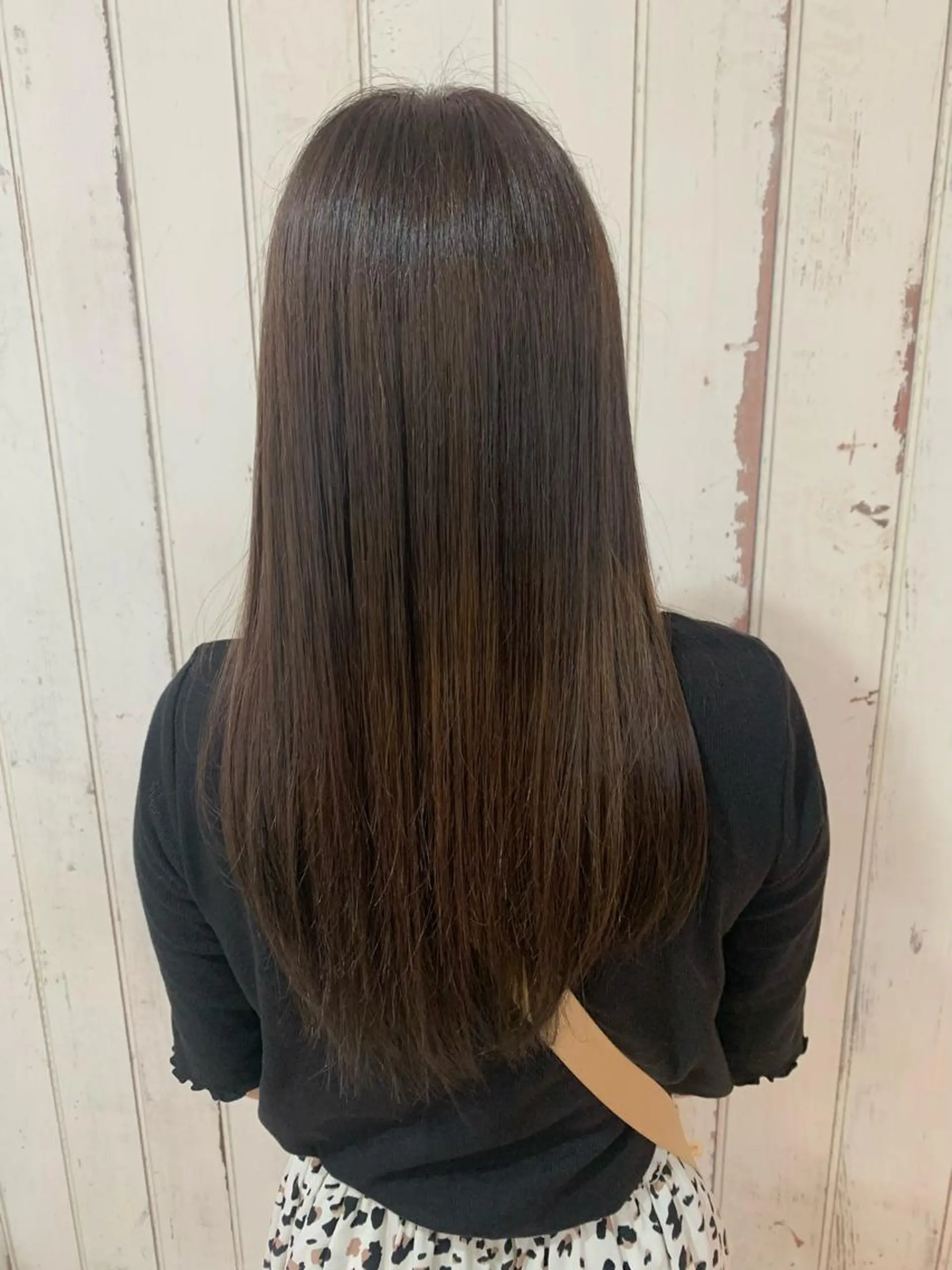 ロング カラー トリートメント 💛艶カラー髪質改善 💛MIYUのヘアスタイル