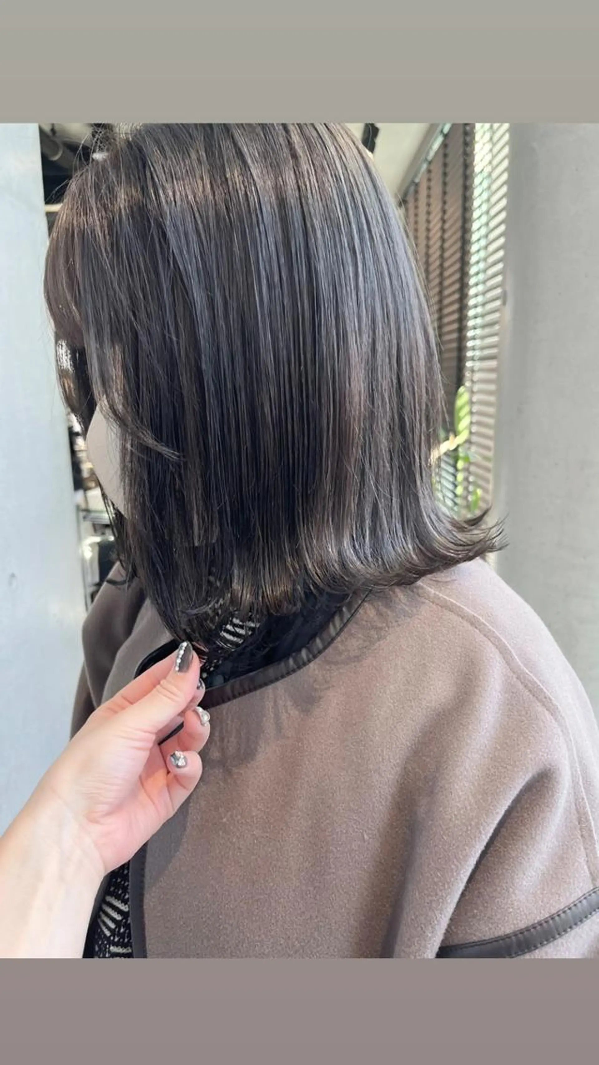 ミディアム カラー パーマ ヘアアレンジ カット ヘアカラー トリートメント ヘッドスパ ヘアセット 透明感/オリーブ/ グレージュ/YUKAのヘアスタイル